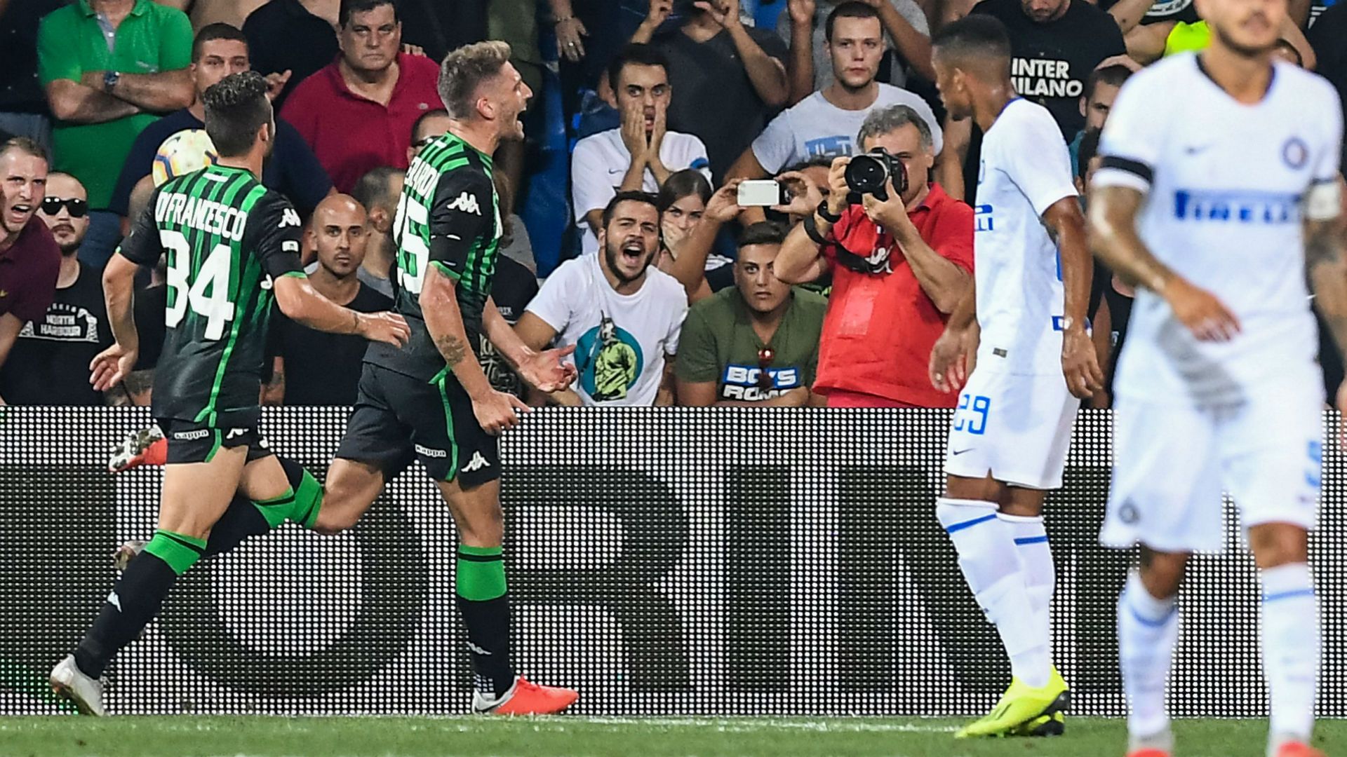 Berardi Sassuolo Inter Serie A