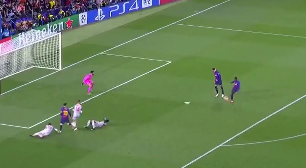 Ousmane Dembele Barcelona Liverpool Champions League 2019