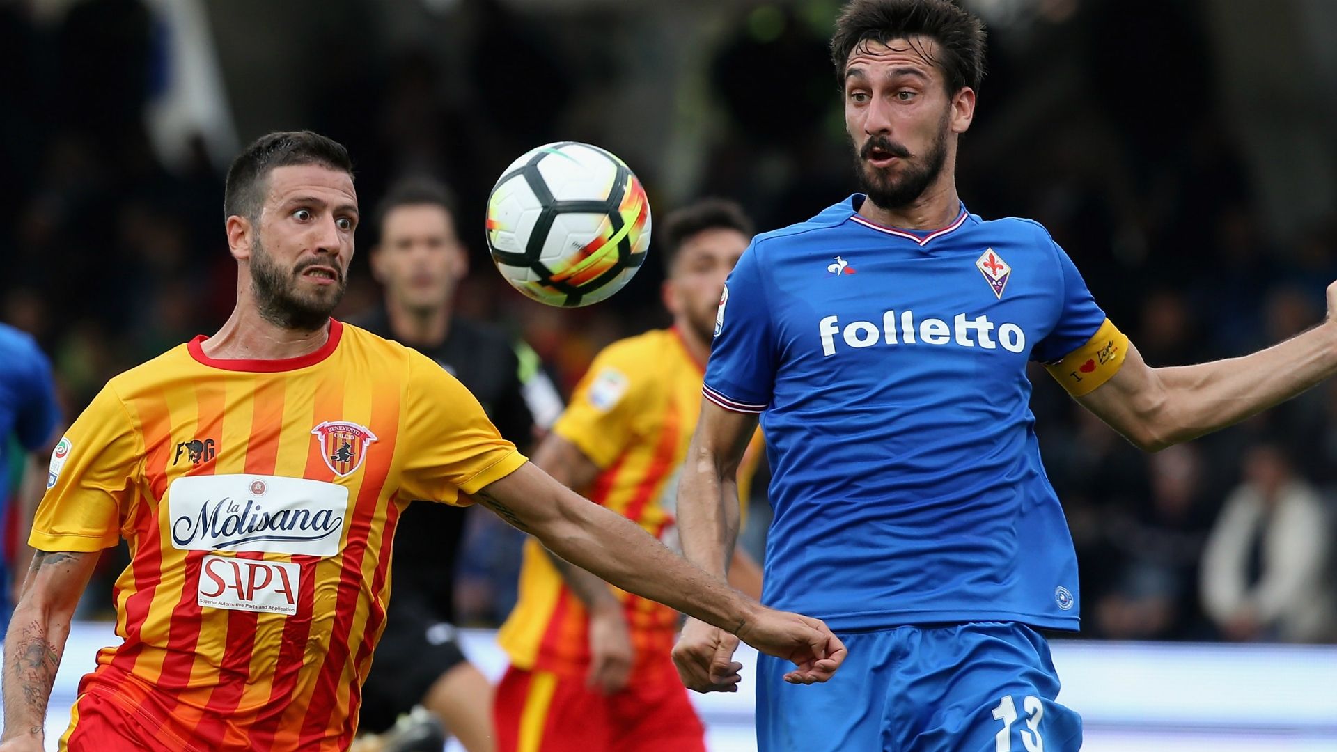 Astori Benevento Fiorentina Serie A