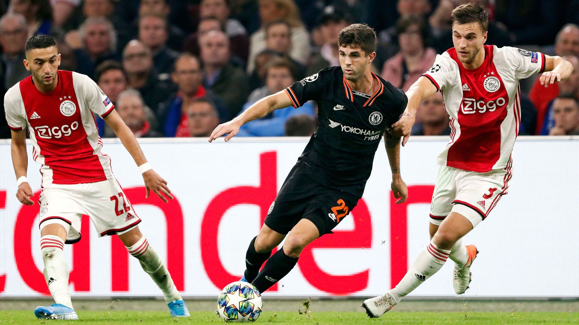 Christian Pulisic Chelsea Ajax