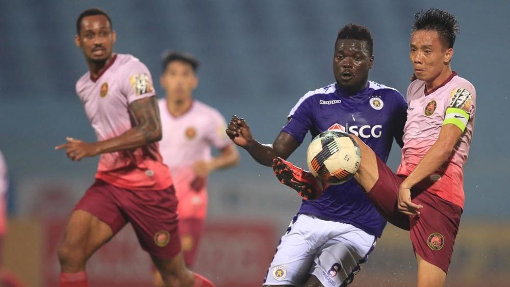 Moses Oloya vs Nguyen Ngoc Duy - Pedro Paulo Ha Noi FC vs Sai Gon FC V.League 2019