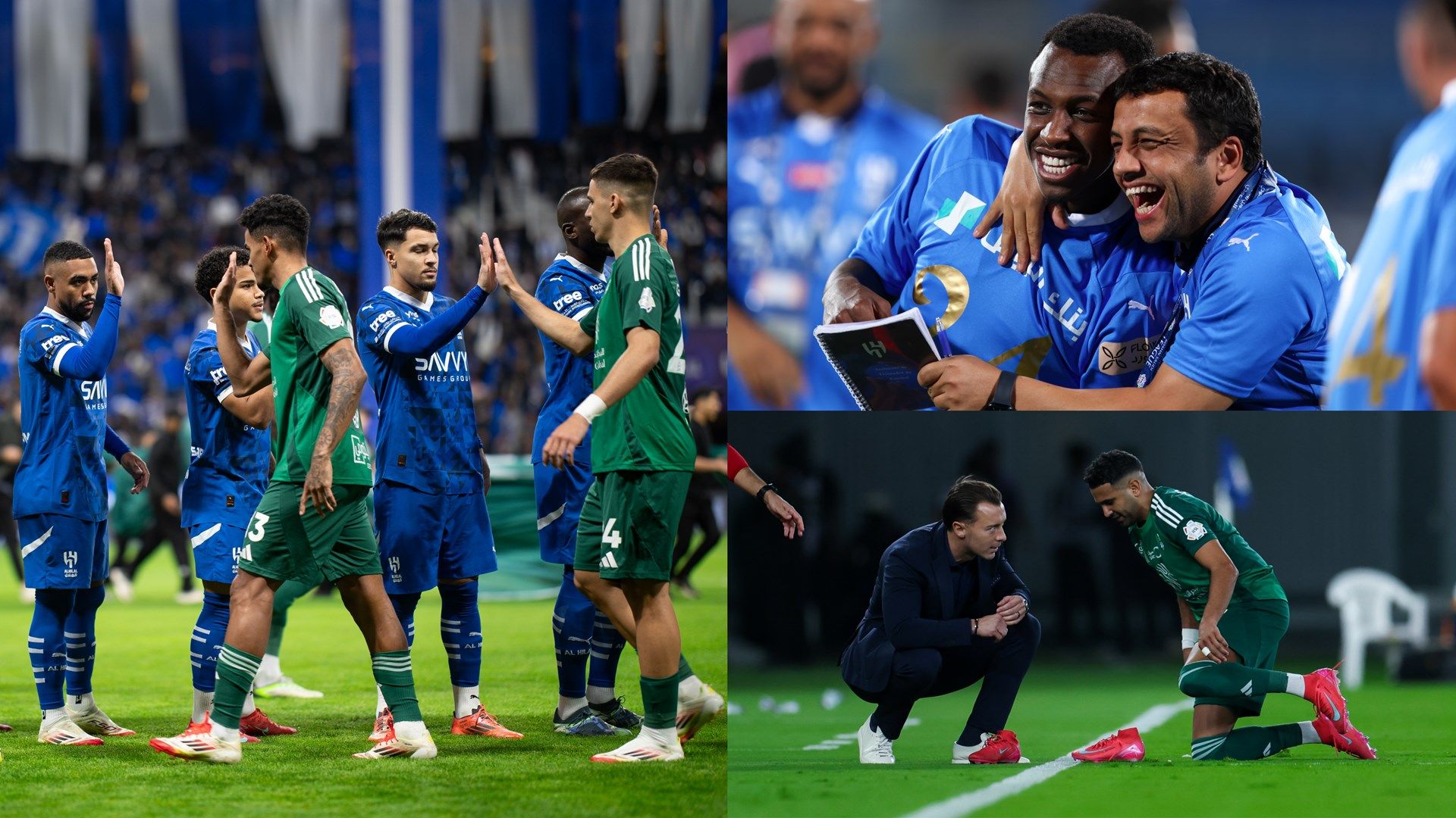 Al Hilal vs Al Ahli - Matthias Jaissle - Riyad Mahrez - Saud Abdulhamid