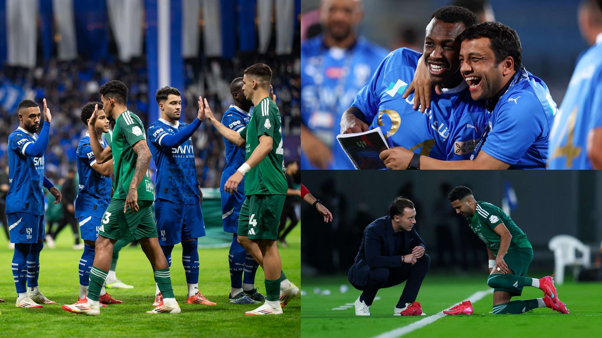 Al Hilal vs Al Ahli - Matthias Jaissle - Riyad Mahrez - Saud Abdulhamid