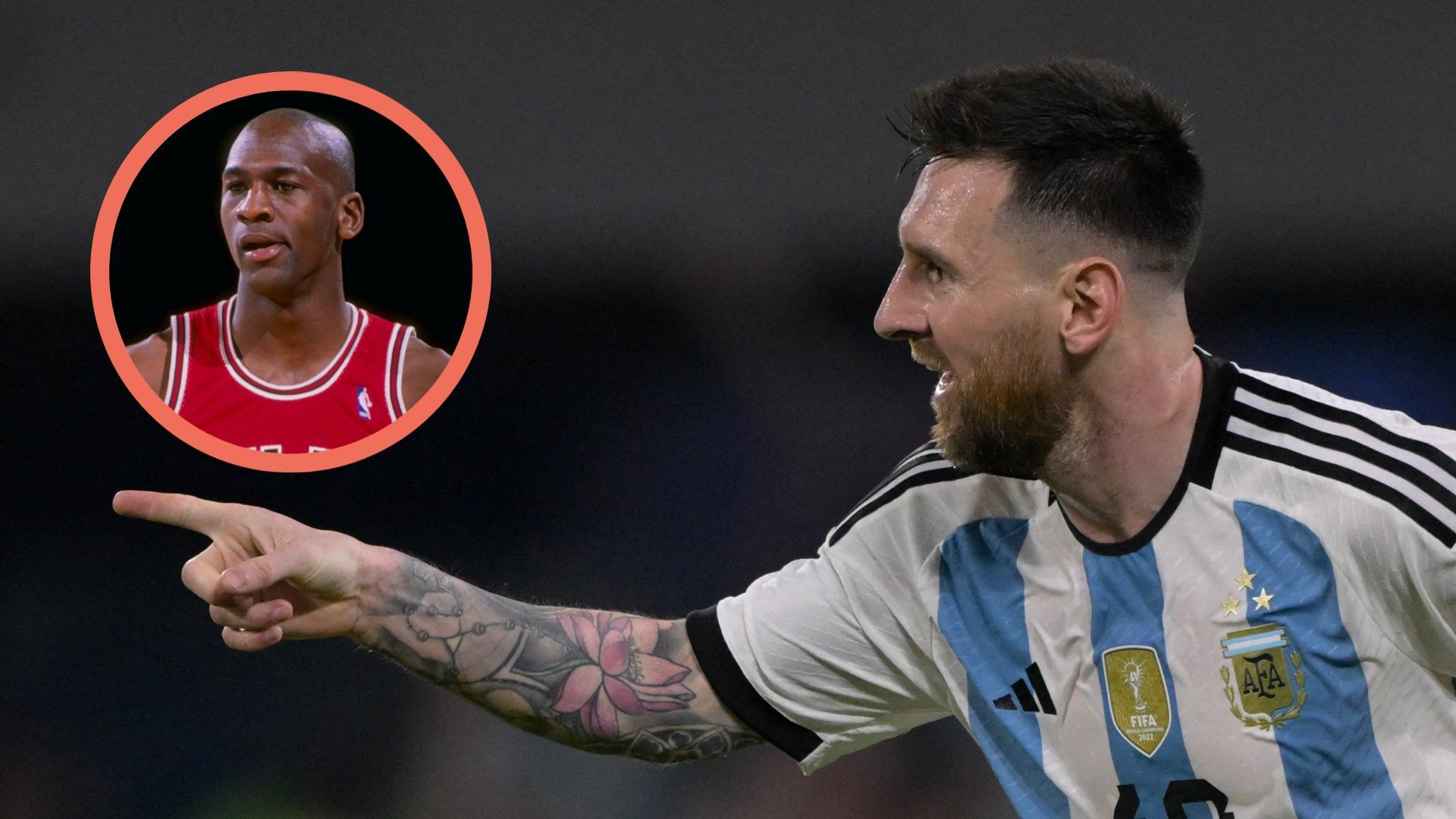 Lionel Messi Michael Jordan Zoom