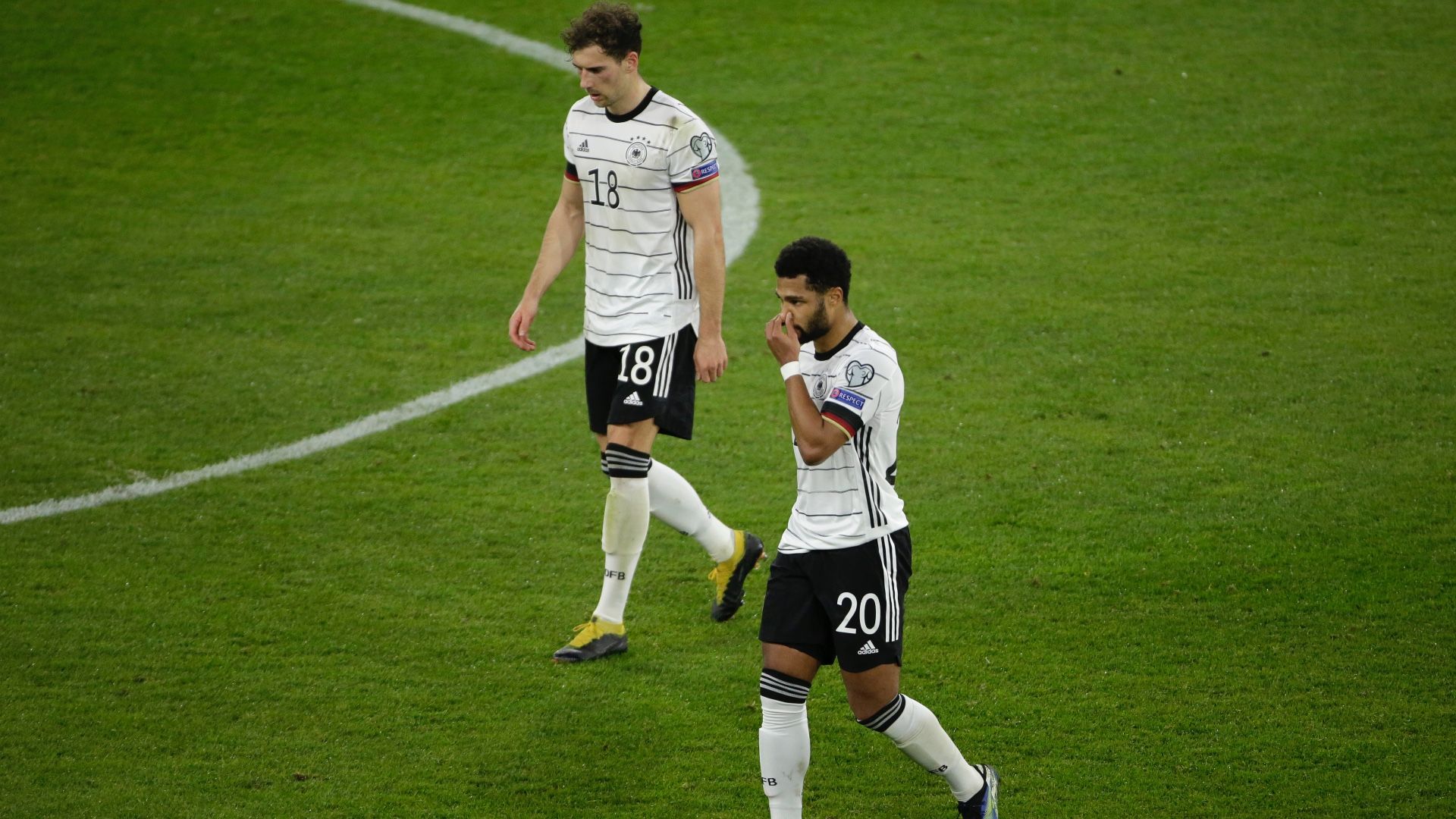 Leon Goretzka Serge Gnabry Germany North Macedonia WC Qualifiers 31032021