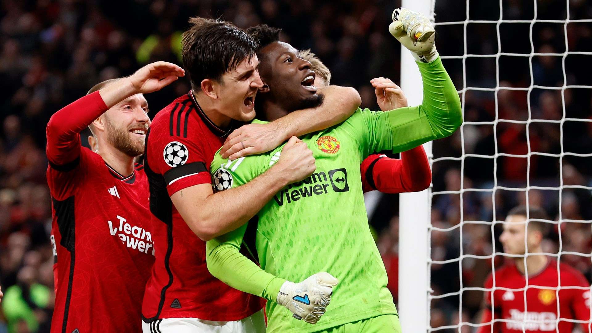 Harry Maguire Andre Onana Manchester United 2023-24