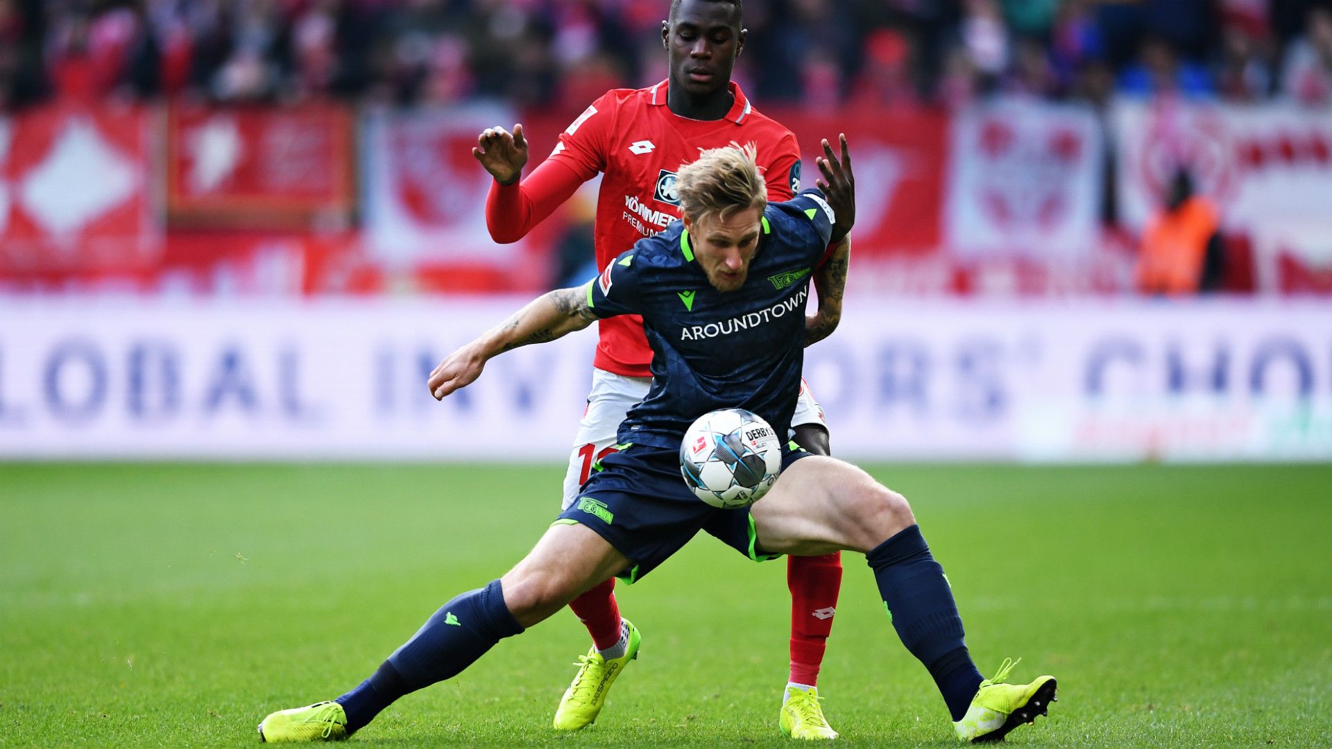 MOUSSA NIAKHATE MAINZ SEBASTIAN POLTER UNION BERLIN BUNDESLIGA 09112019