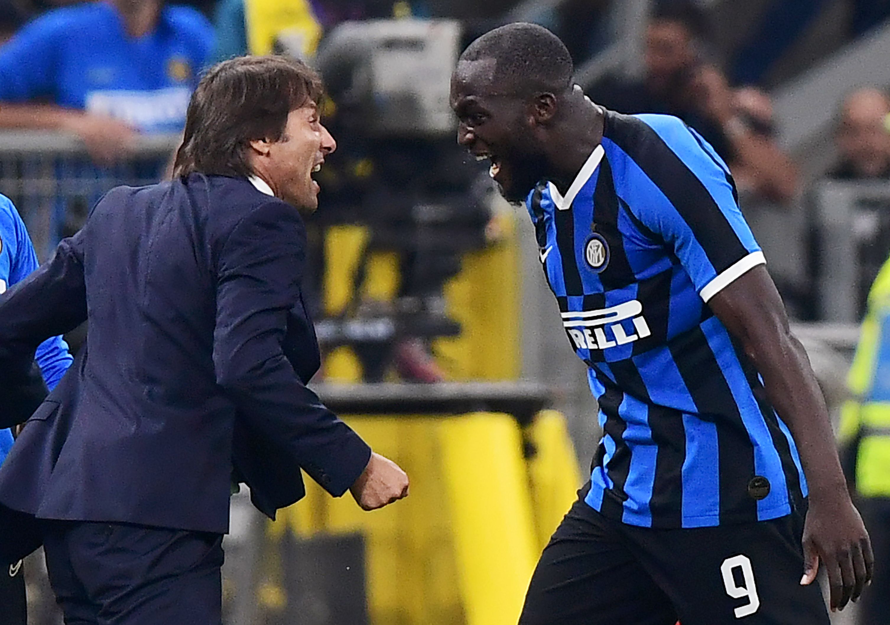 Romelu Lukaku & Antonio Conte