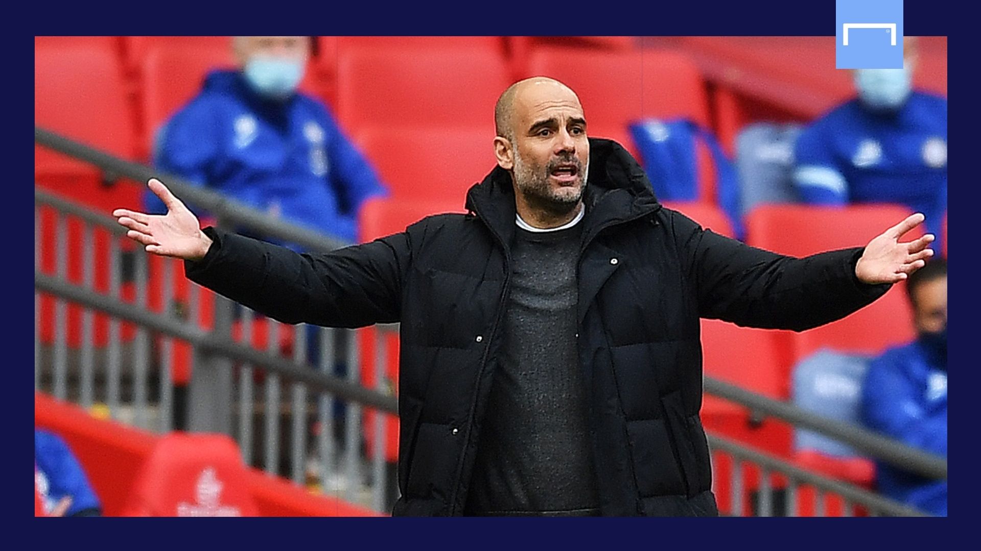 Pep Guardiola Man City Chelsea GFX