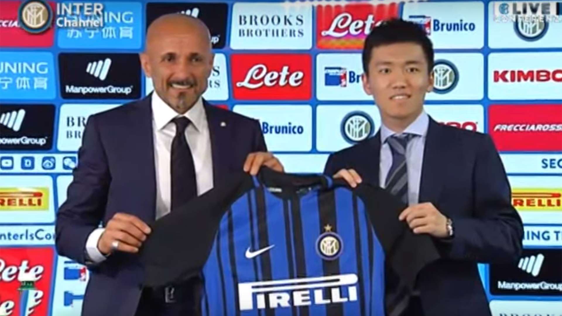 Spalletti Zhang jr Inter