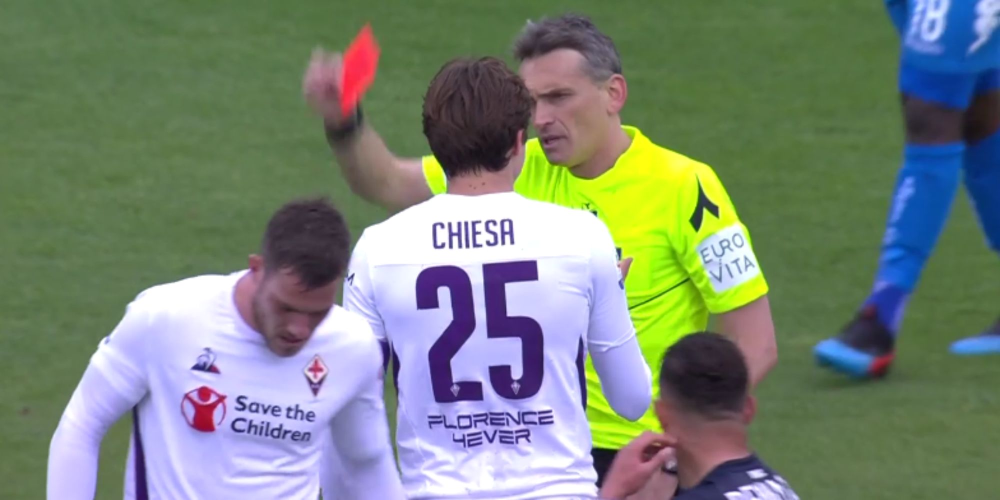 Veretout espulso Fiorentina Milan