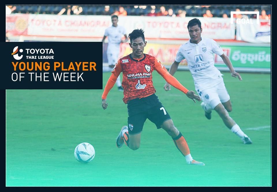 Toyota Thai League Young Player of the Week 19 : ชัยวัฒน์ บุราณ