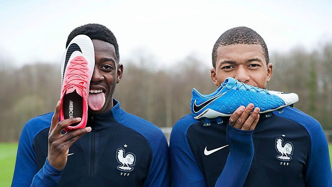 Kylian Mbappe Ousmane Dembele