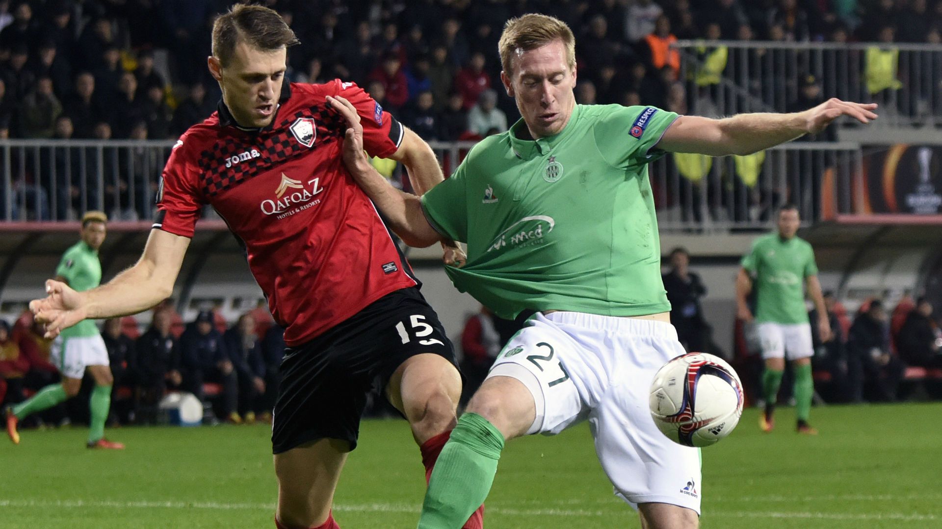 Robert Beric Qabala Saint-Etienne UEFA Europa League 03112016