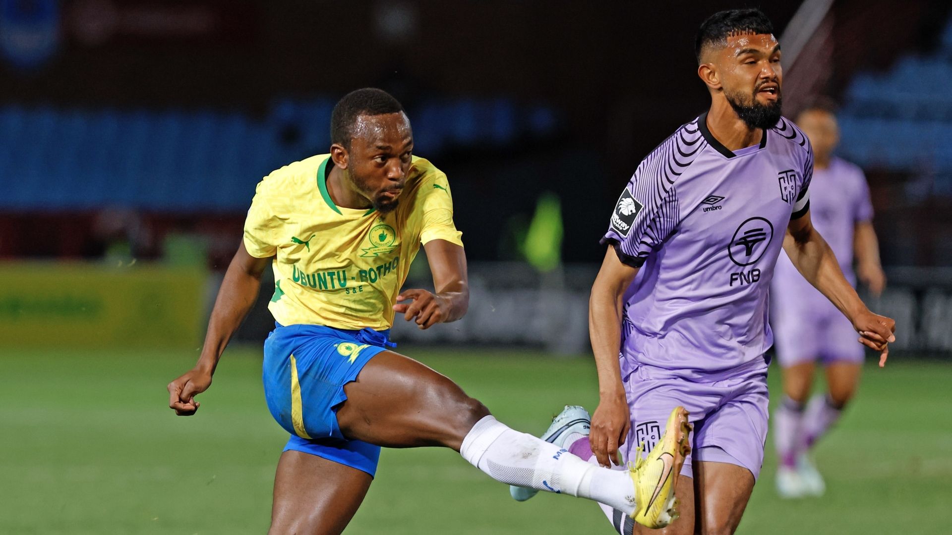 Peter Shalulile, Mamelodi Sundowns & Keanu Cupido, Cape Town City, October 2024