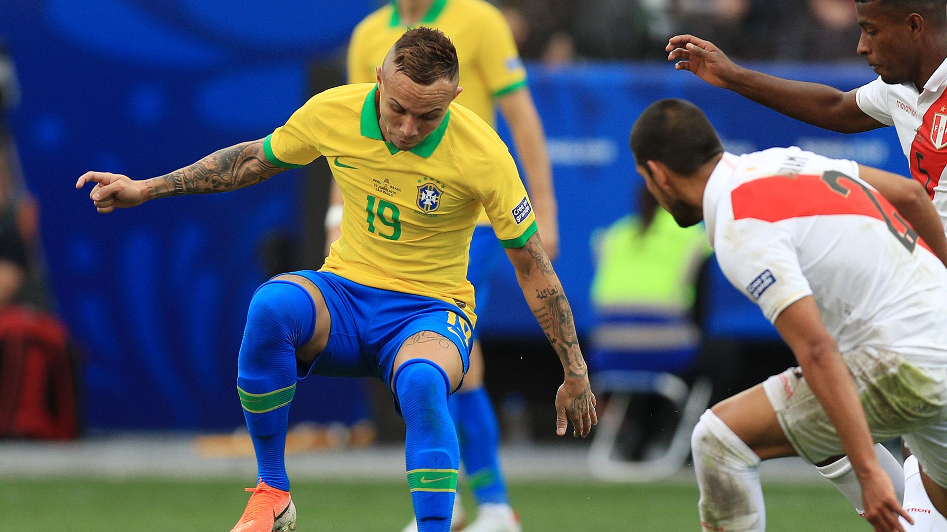 Everton Peru Brasil Copa América 22062019