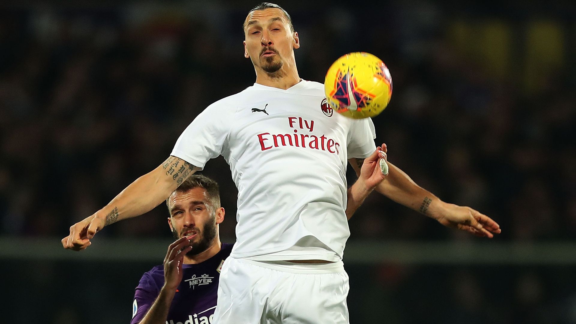 Ibrahimovic Fiorentina Milan Serie A