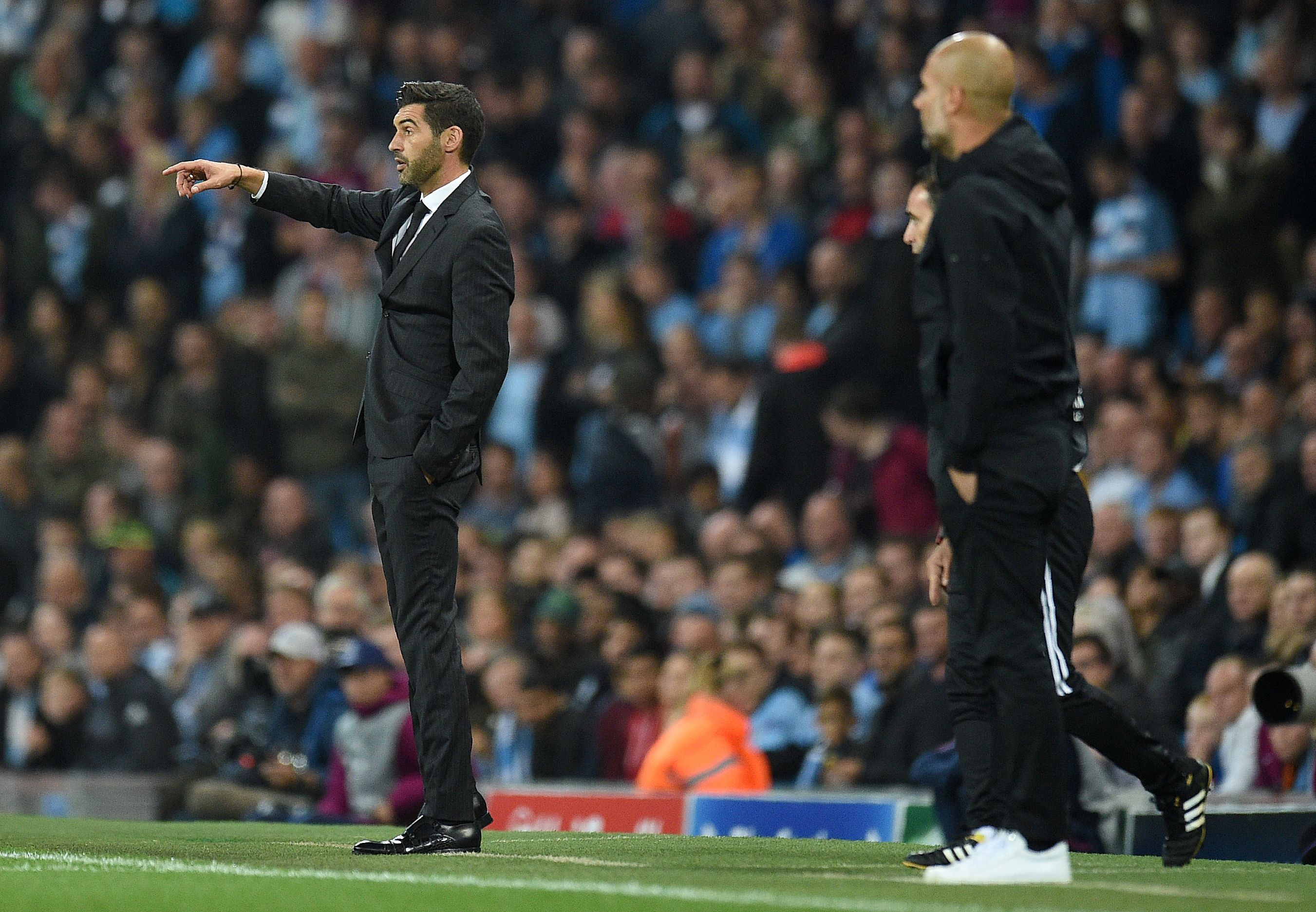 Paulo Fonseca Pep Guardiola Manchester City Shakhtar Donetsk UEFA Champions League