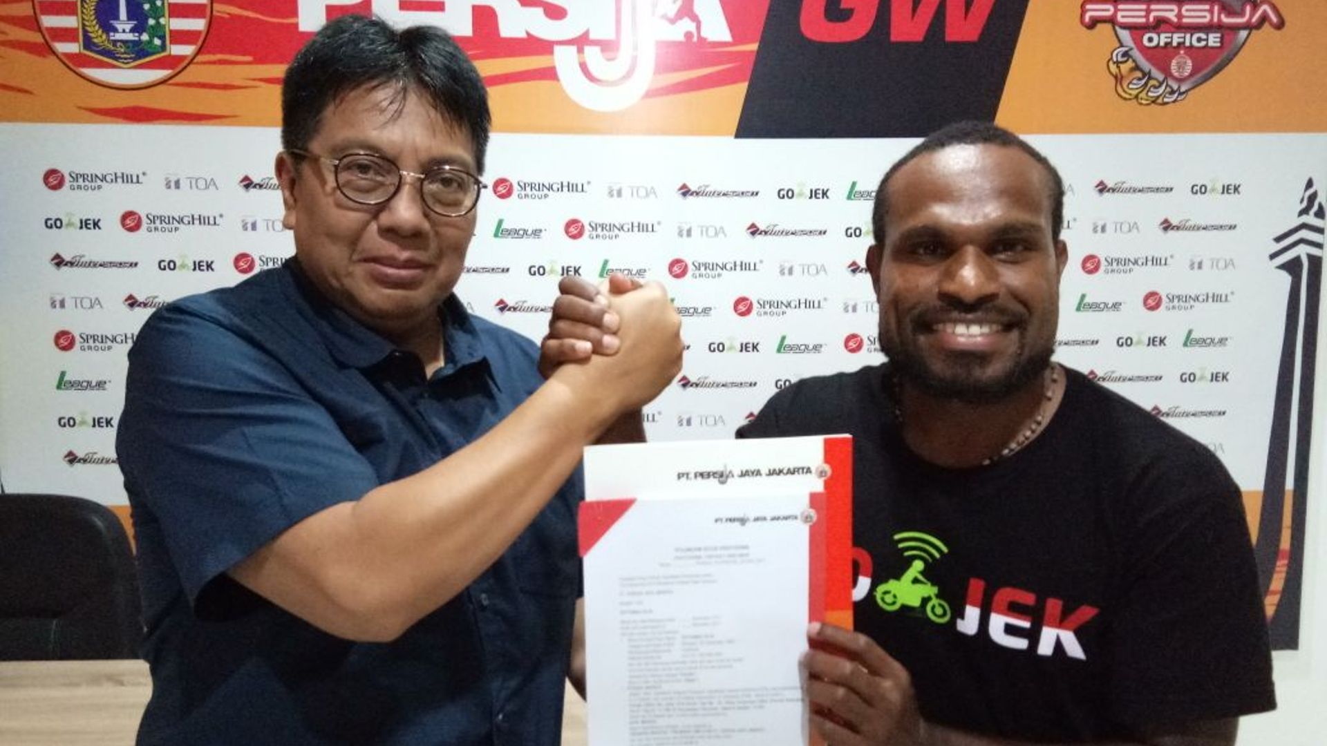 Gede Widiade & Septinus Alua - Persija Jakarta