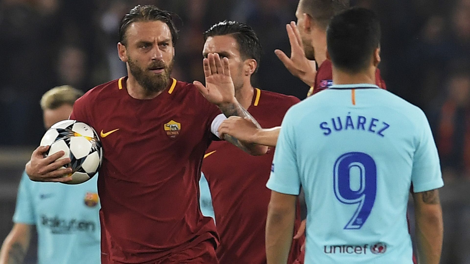 Daniele De Rossi Roma Barcellona Champions League