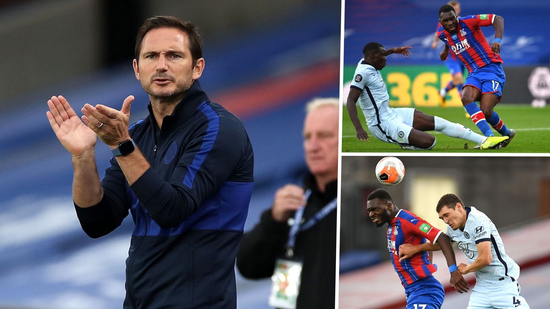 Frank Lampard Kurt Zouma Andreas Christensen Chelsea 2019-20 GFX