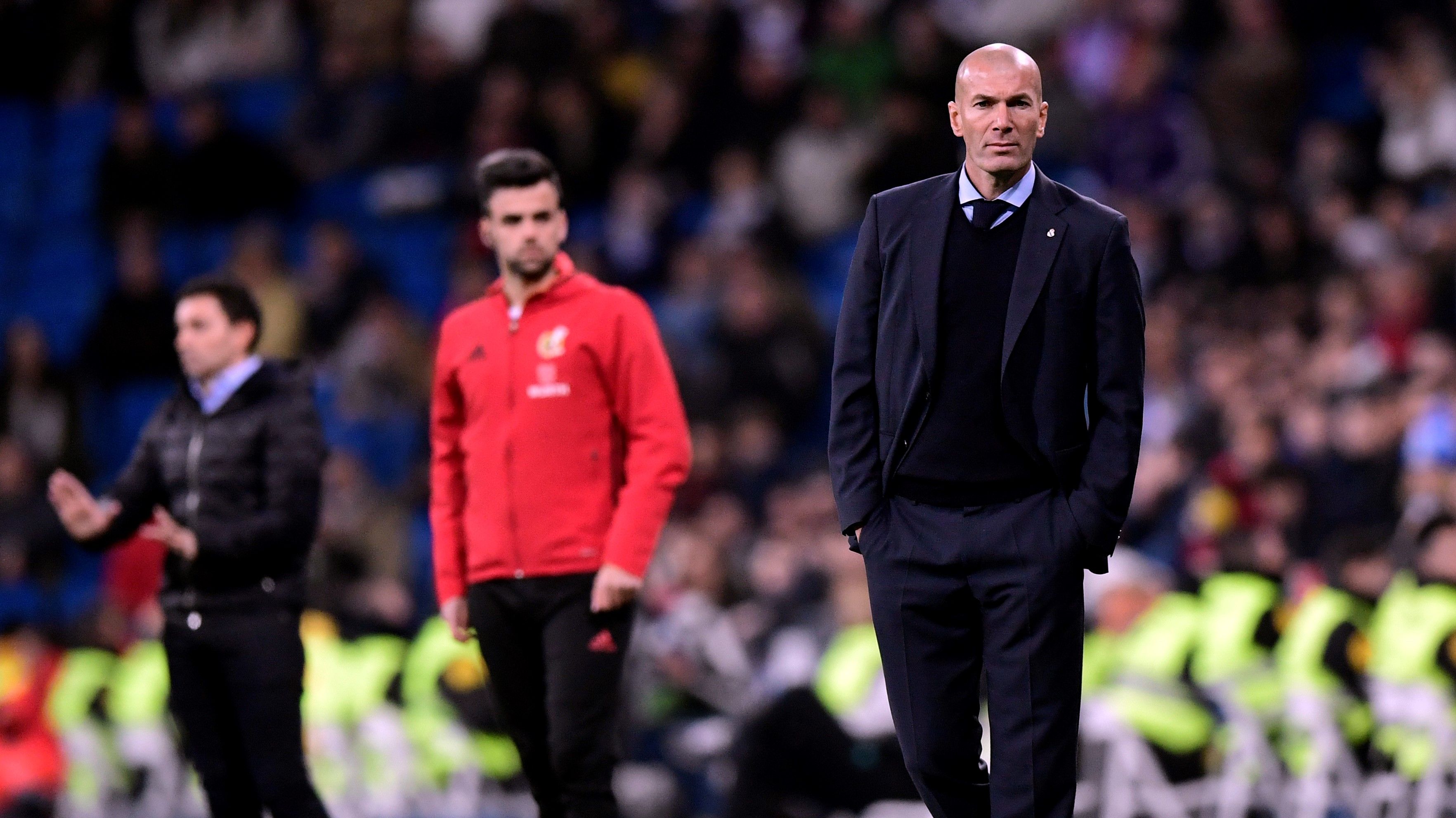 Zinedine Zidane Real Madrid Leganes Copa del Rey 24012018