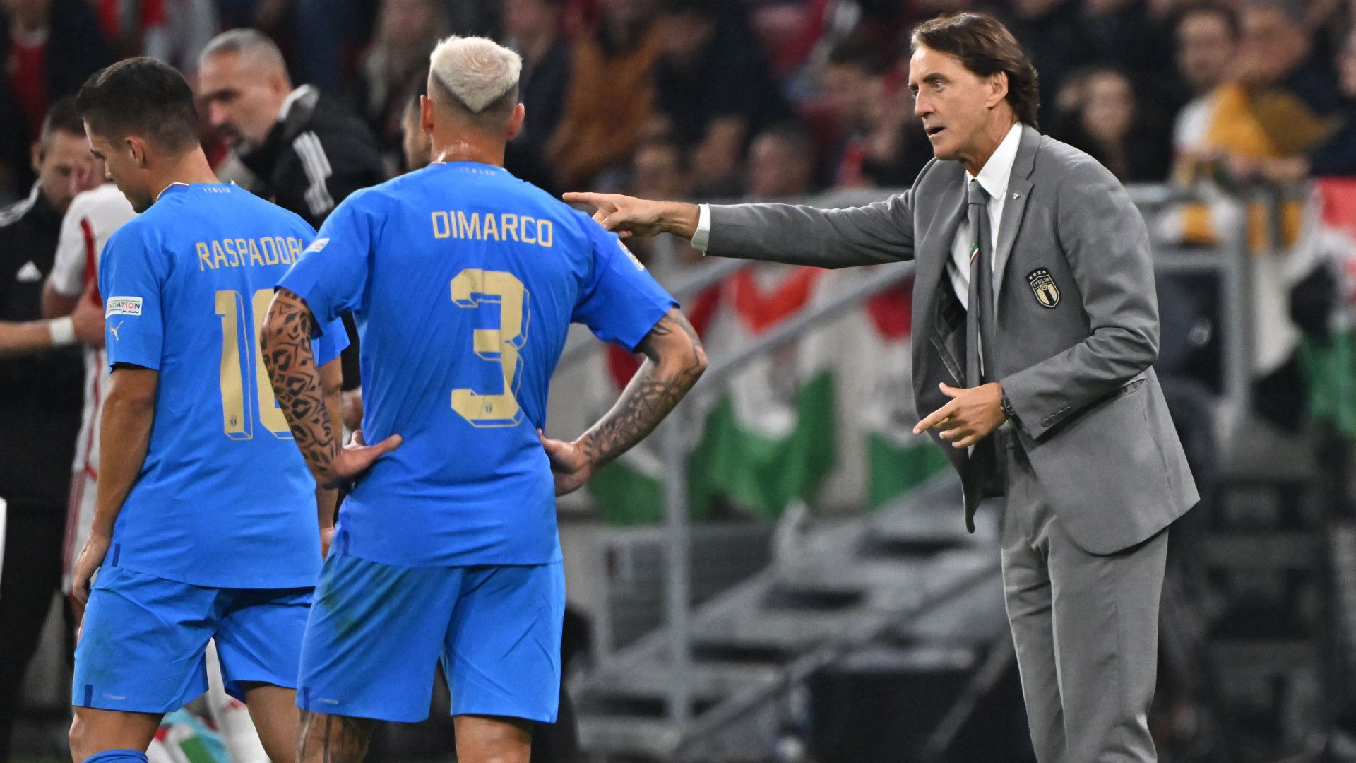 Roberto Mancini Hungary Italy 2022