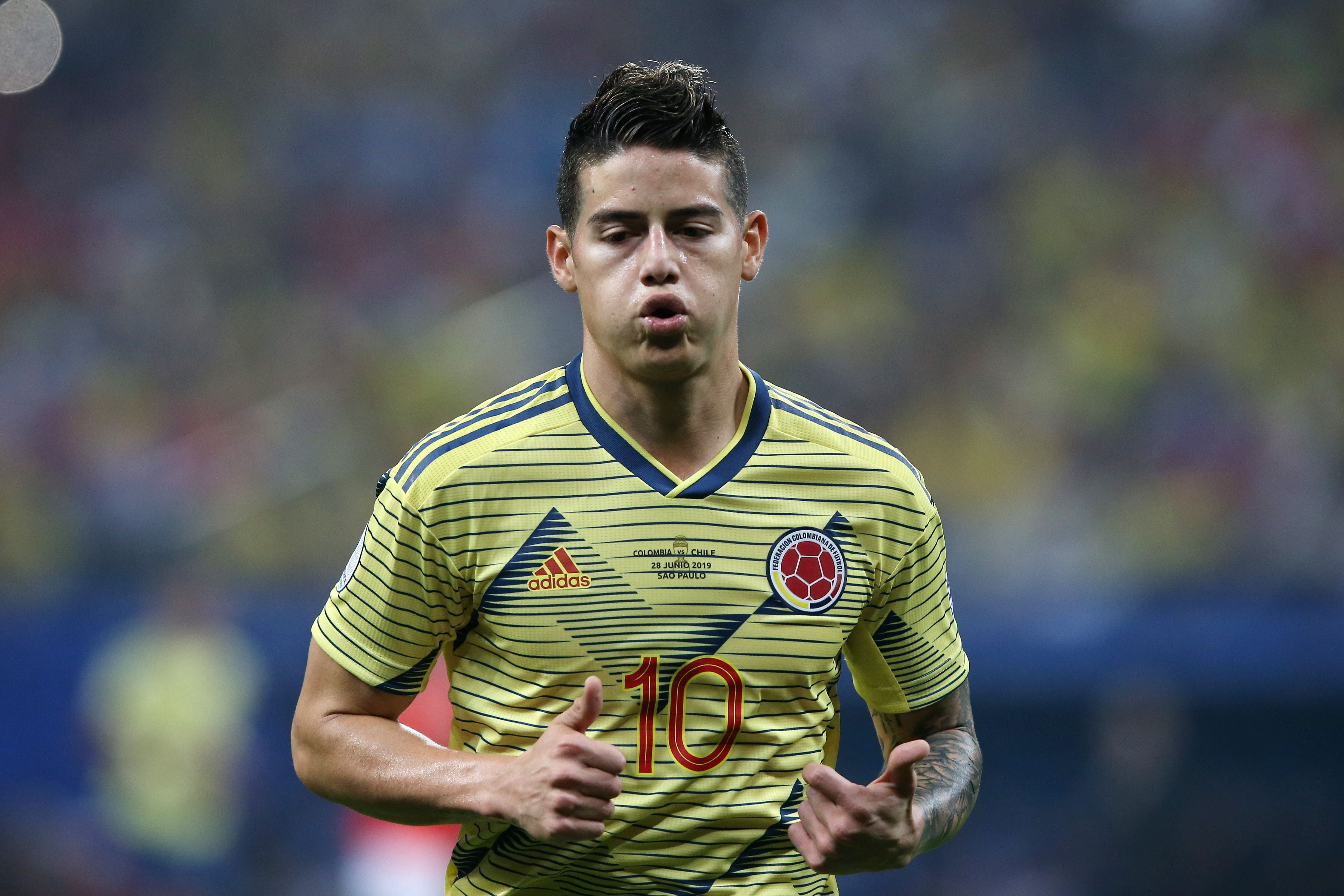 James Rodríguez Colombia vs Chile Copa América 2019