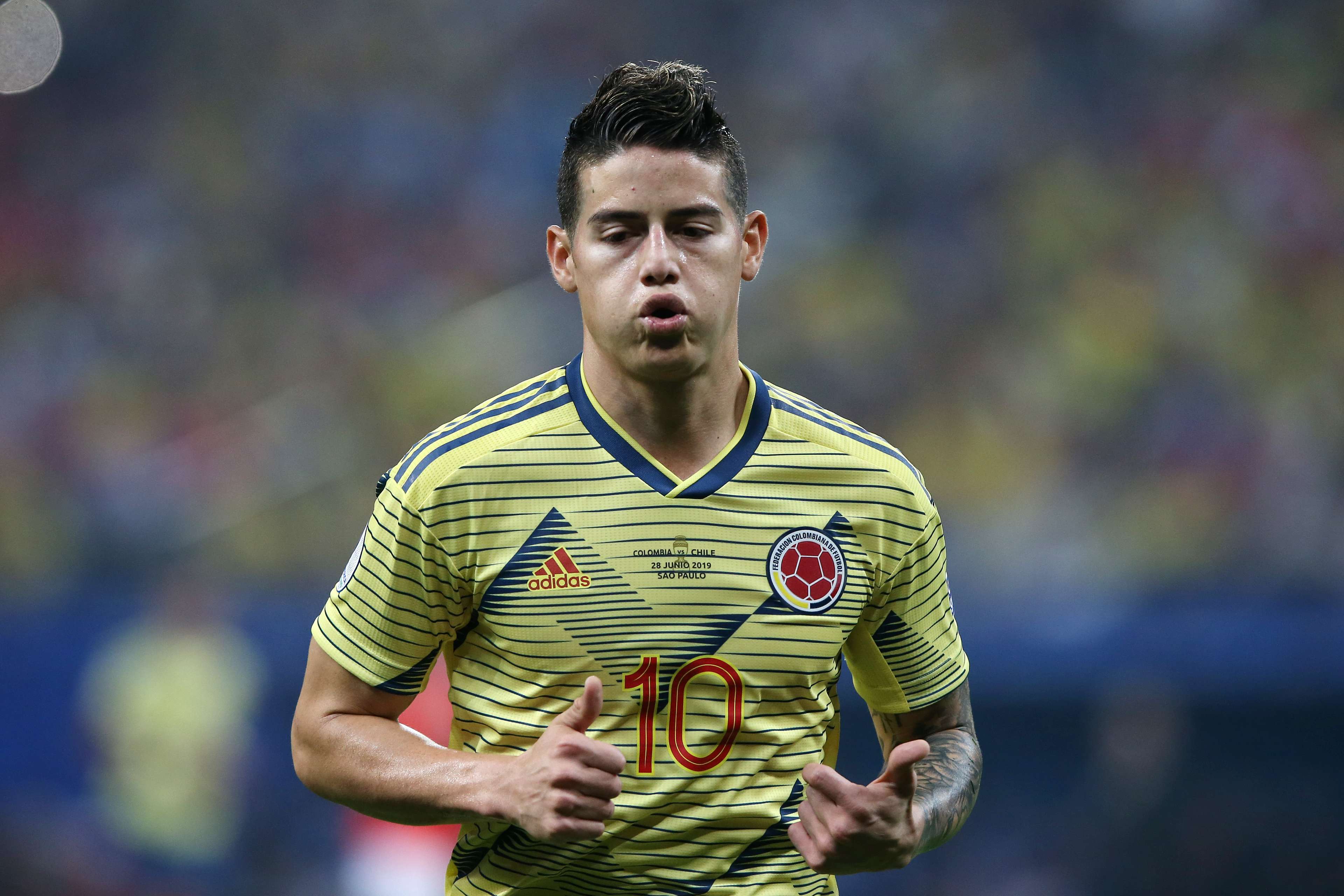 James Rodríguez Colombia vs Chile Copa América 2019