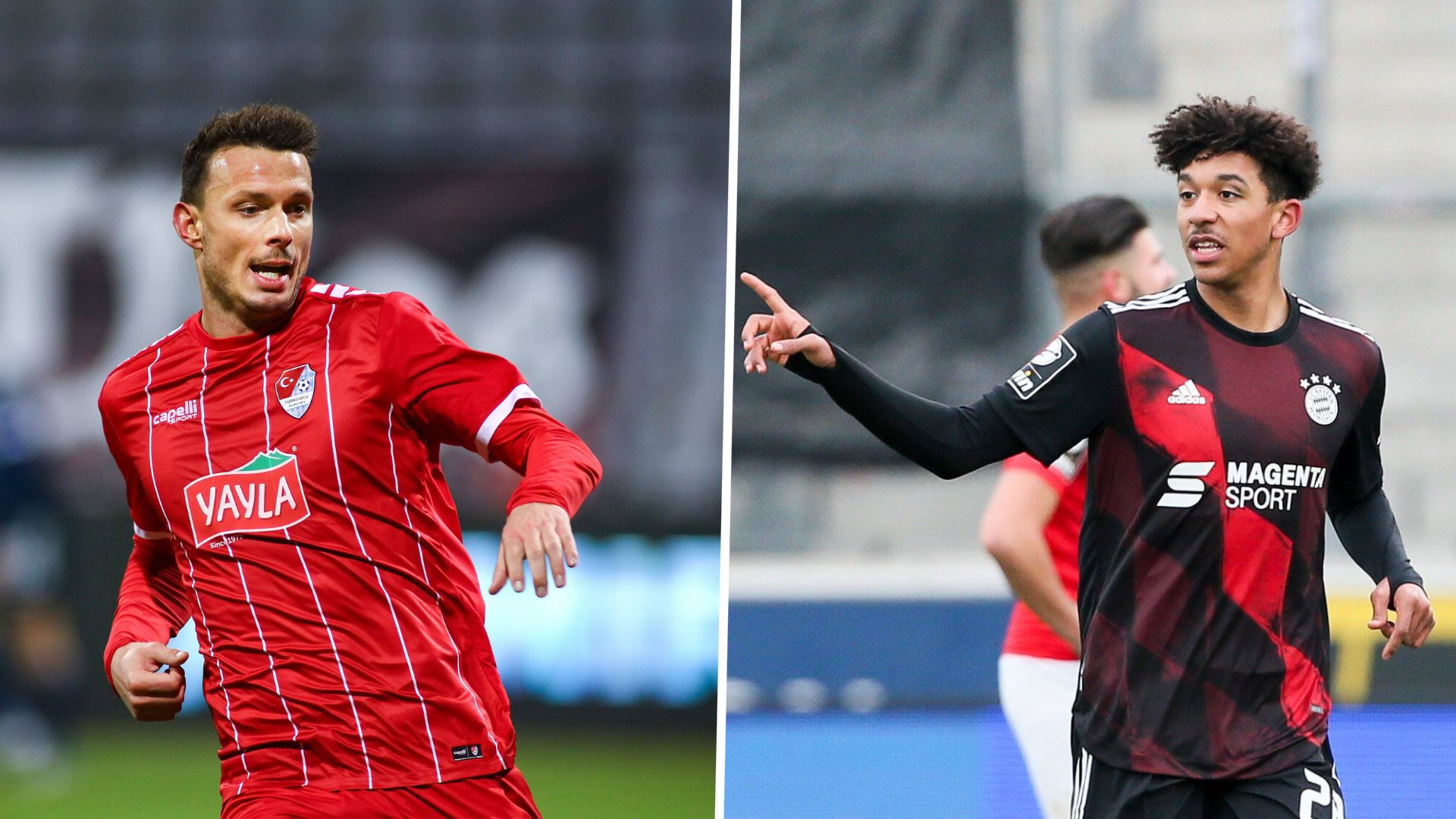 Türkügücü München FC Bayern II GFX Sliskovic Richards 2020-21