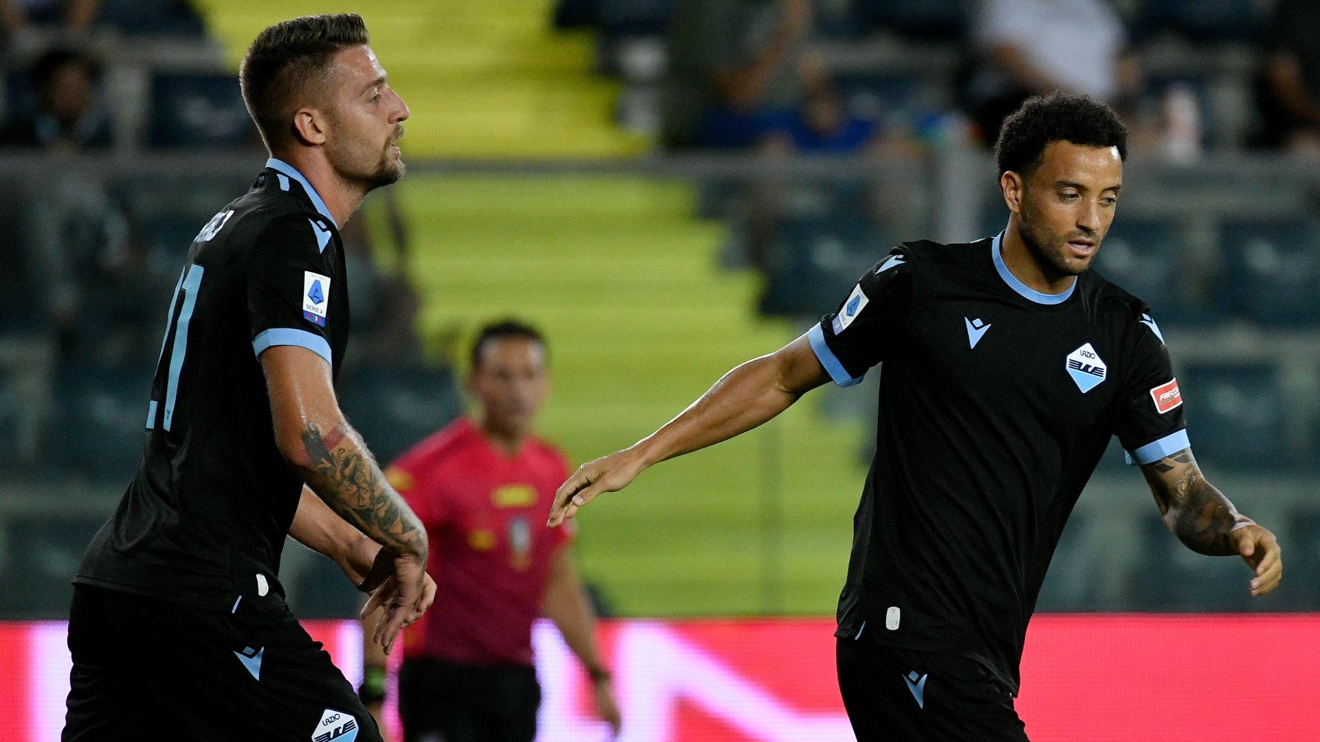 Milinkovic Savic Felipe Anderson Empoli Lazio Serie A