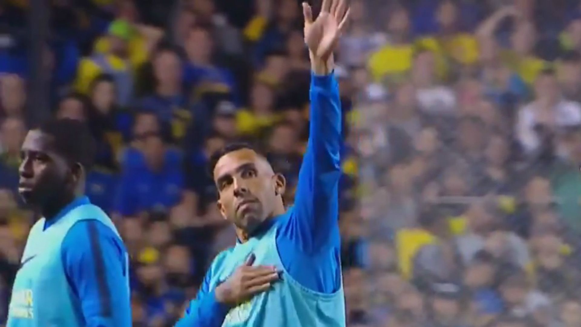 Captura Carlos Tevez Boca Estudiantes Superliga 15092019