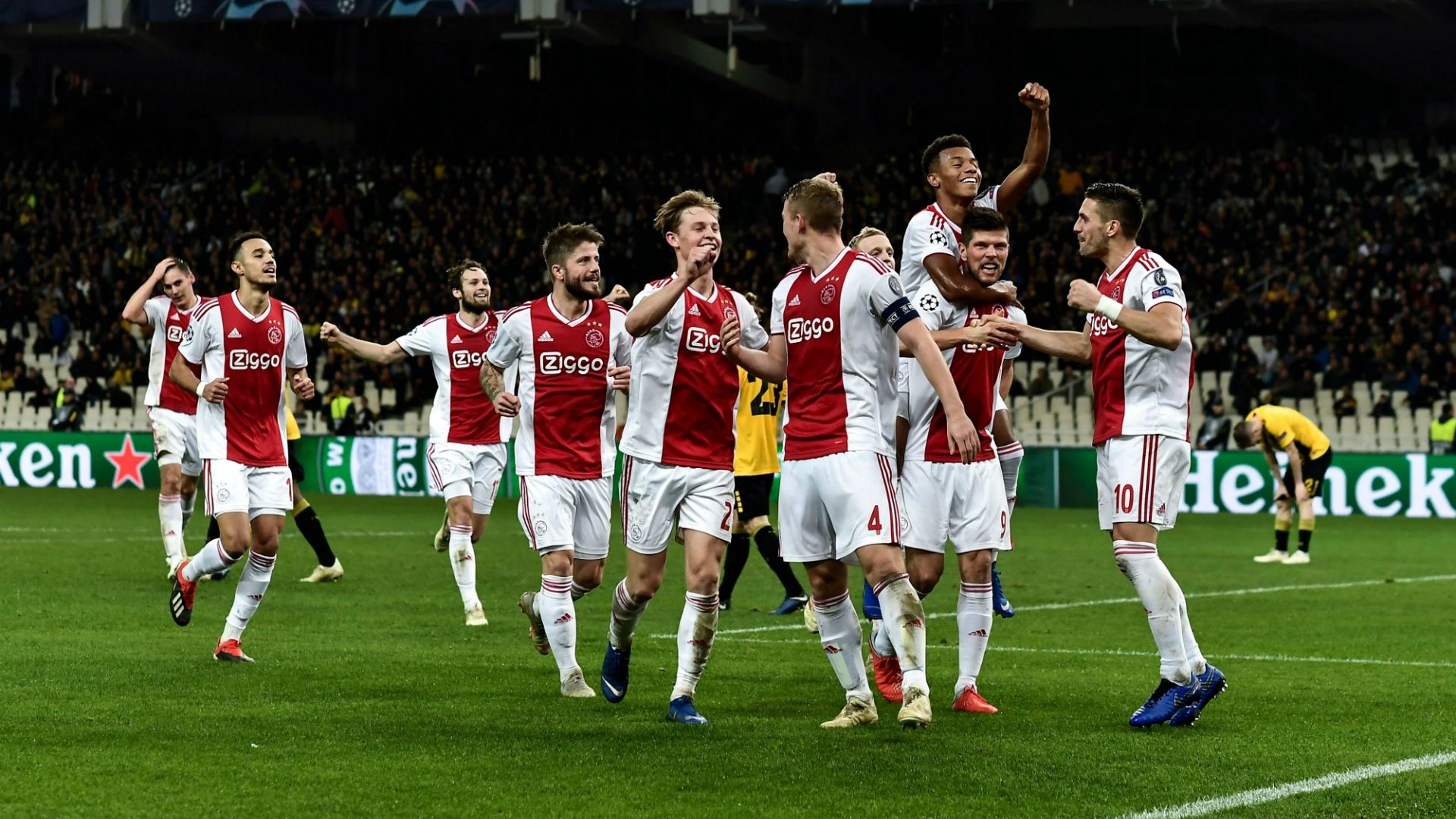 AEK Athens - Ajax Champions League 11272018