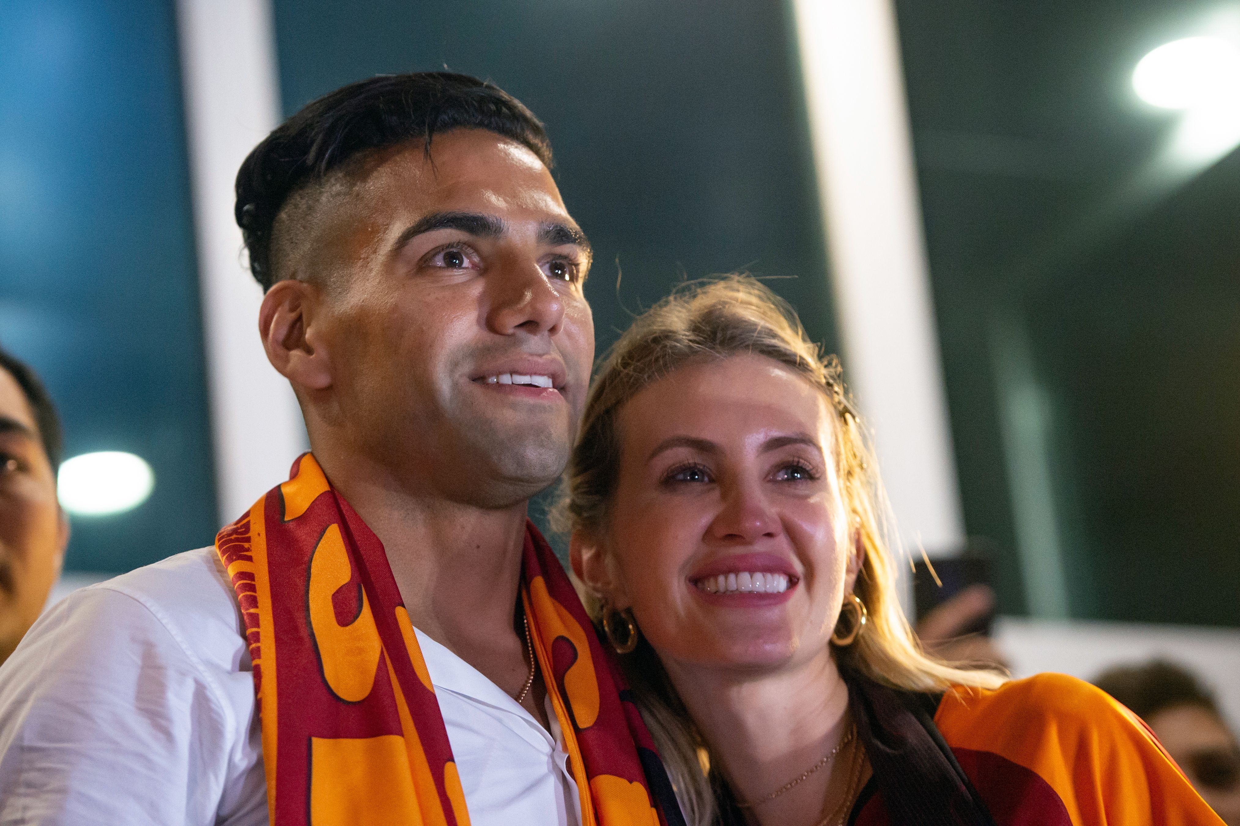 Radamel Falcao & Lorelei Taron