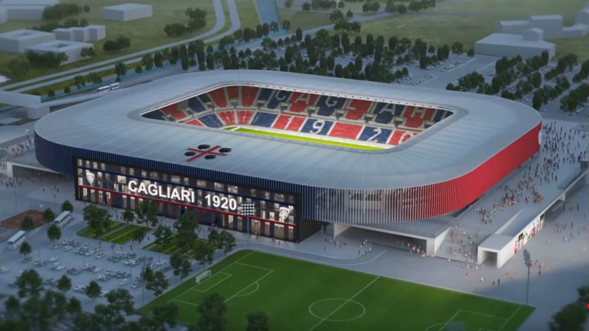 Cagliari new stadium project