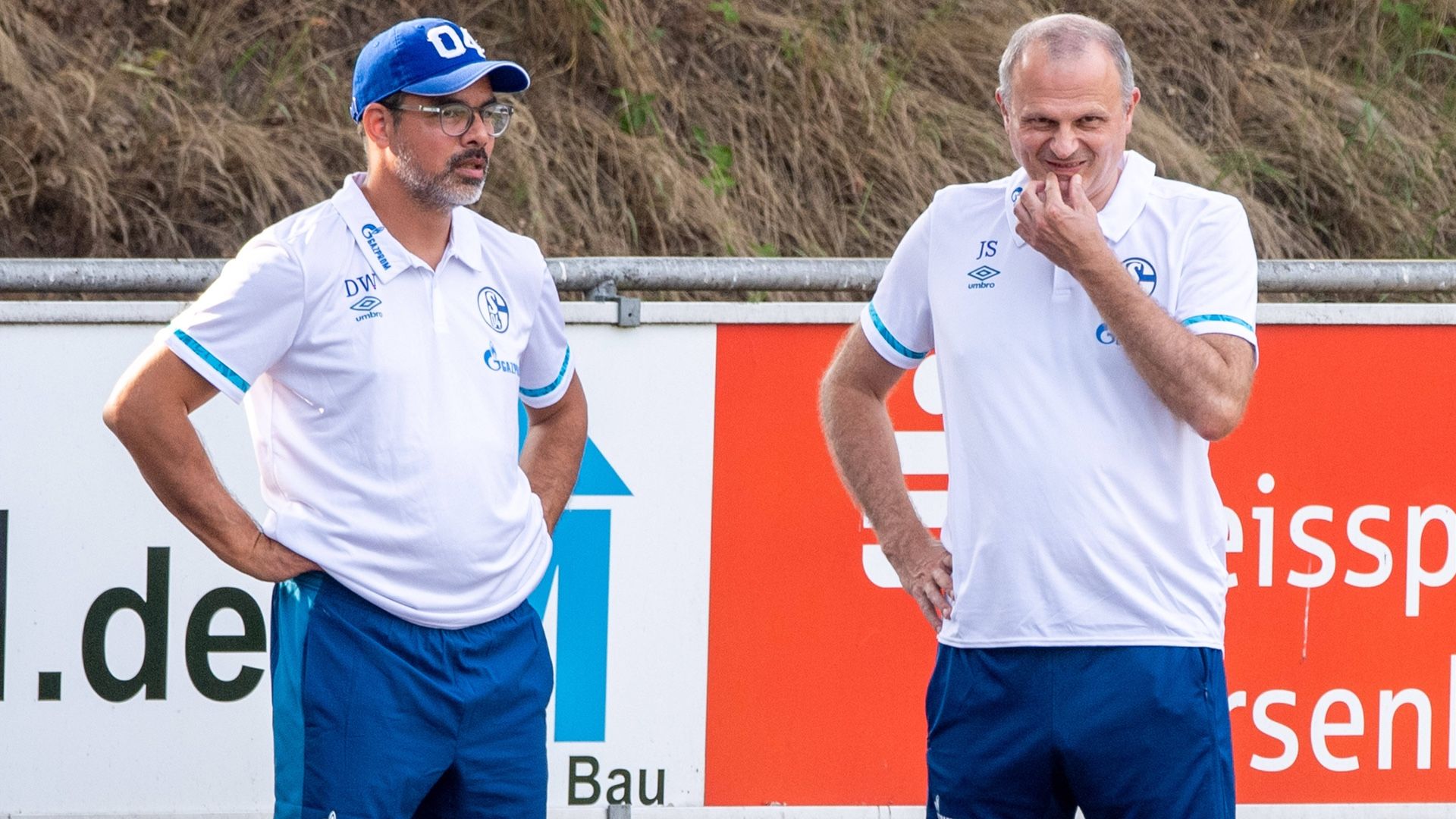 ONLY GERMANY David Wagner Jochen Schneider Schalke 04 2020