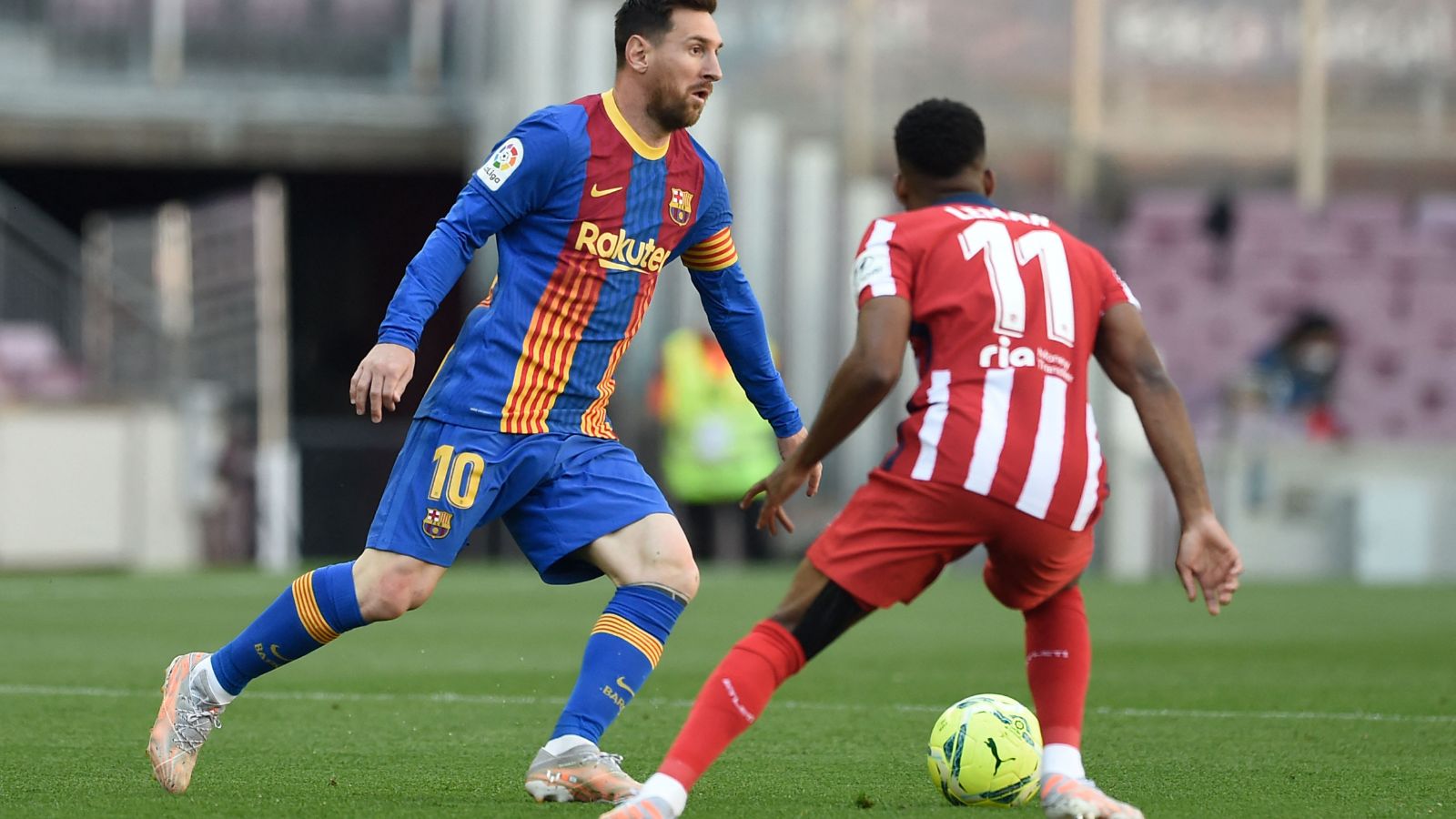 Lemar, Barcelona vs. Atlético de Madrid