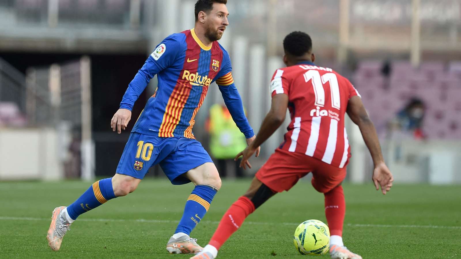 Lemar, Barcelona vs. Atlético de Madrid