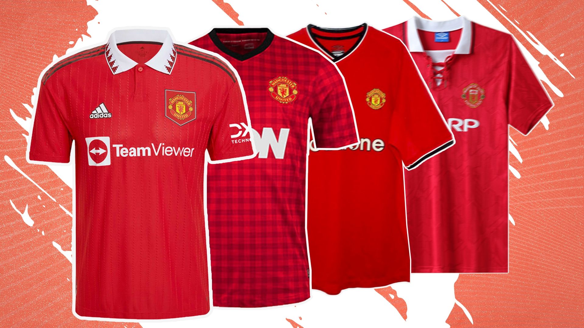 manchester united kit evolution