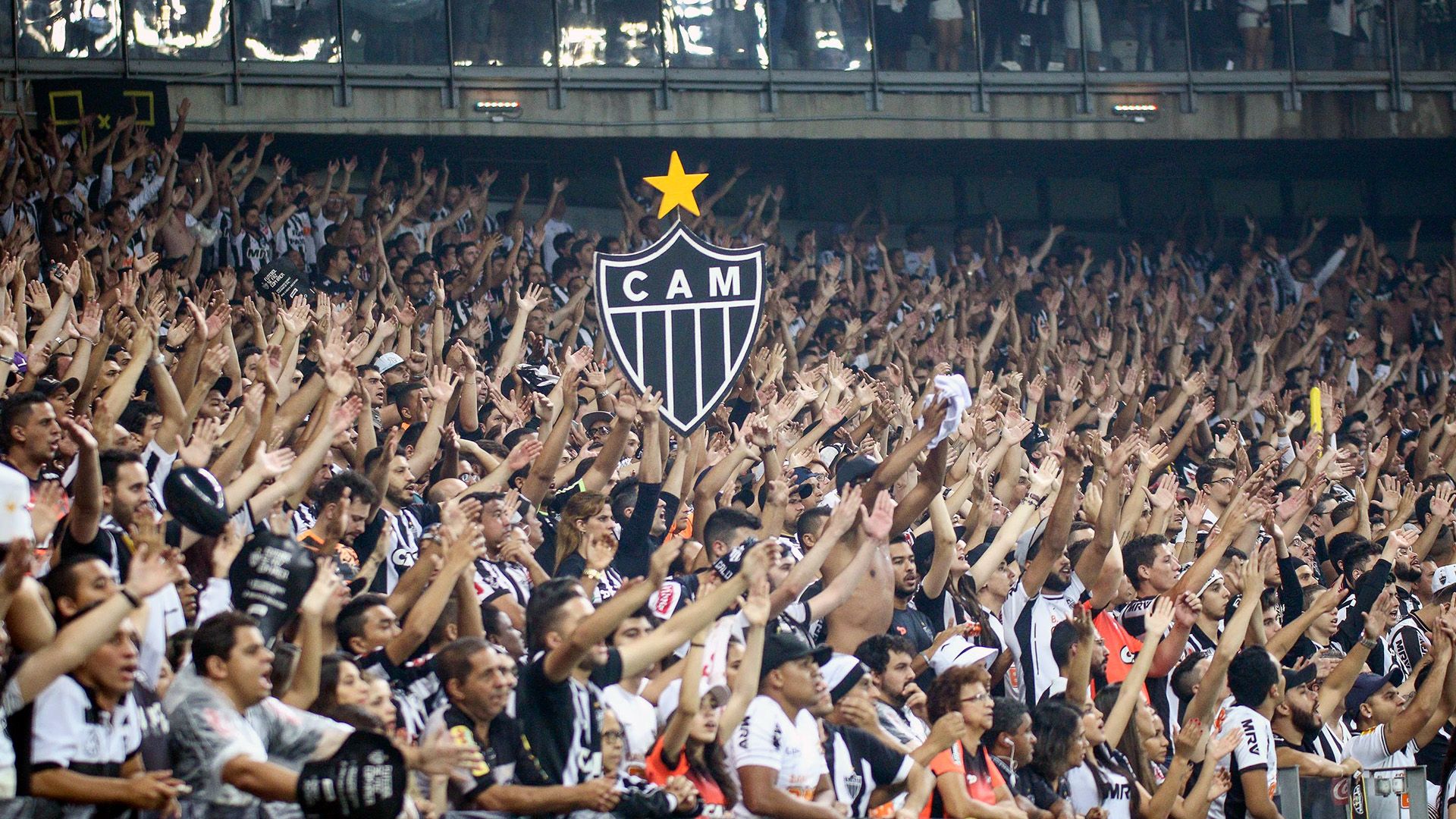 Torcida Galo Atlético-MG Grêmio Copa do Brasil 23112016