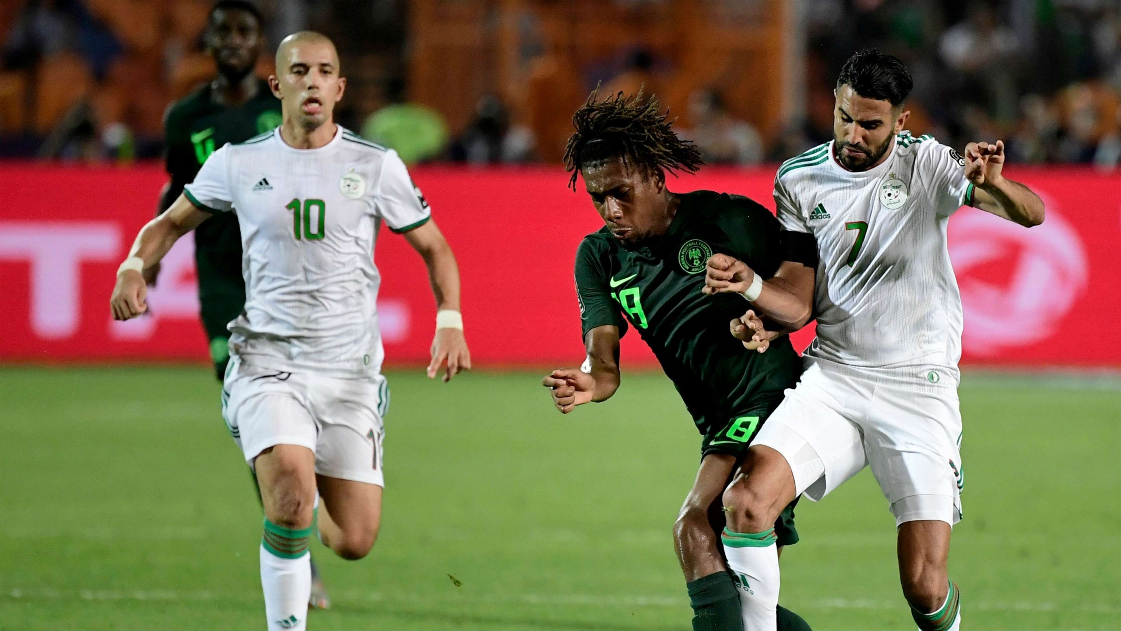 Alex Iwobi, Riyad Mahrez, Feghouli - Algeria vs Nigeria