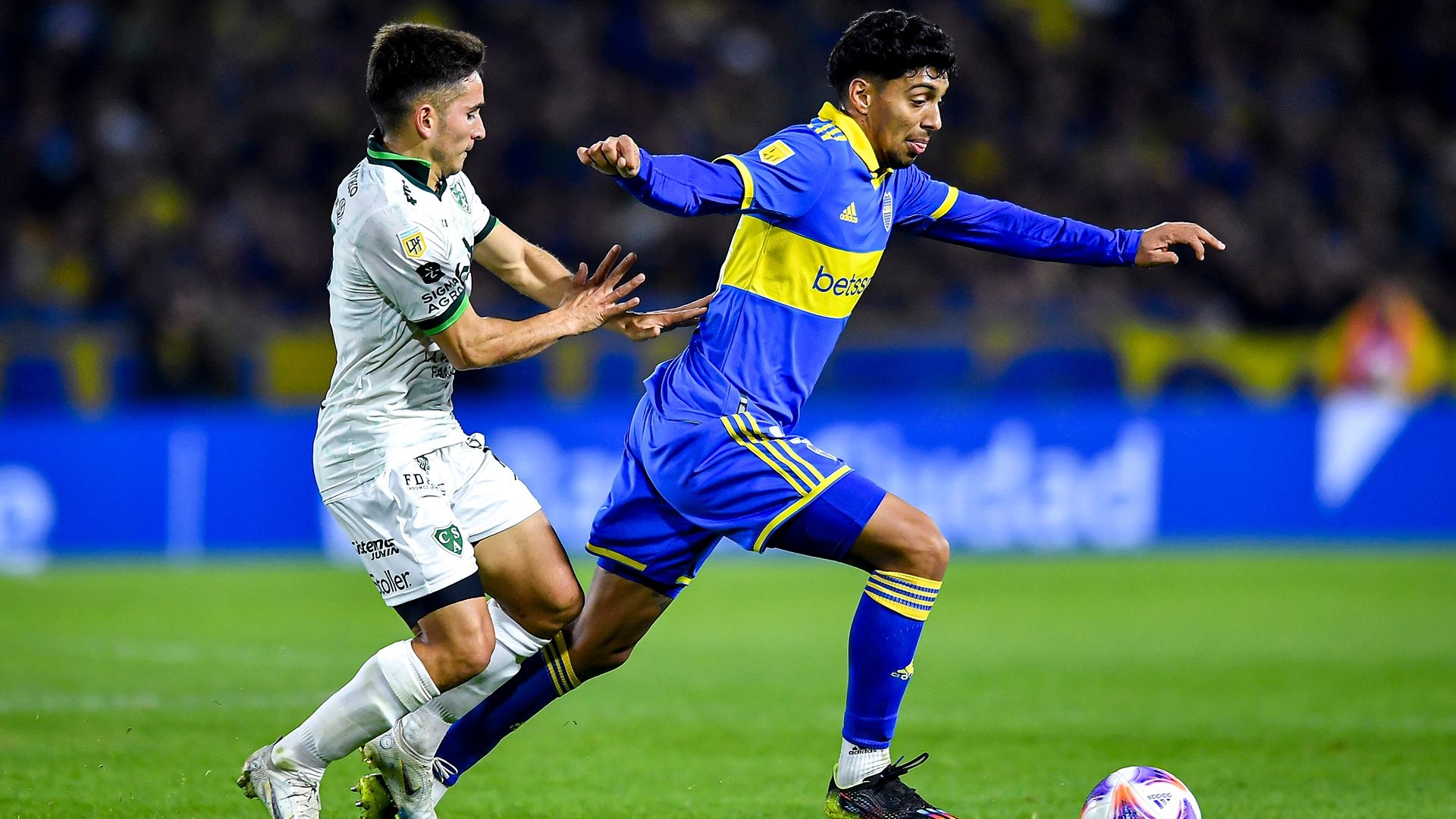 Cristian Medina Boca Sarmiento Torneo Liga Profesional 2023
