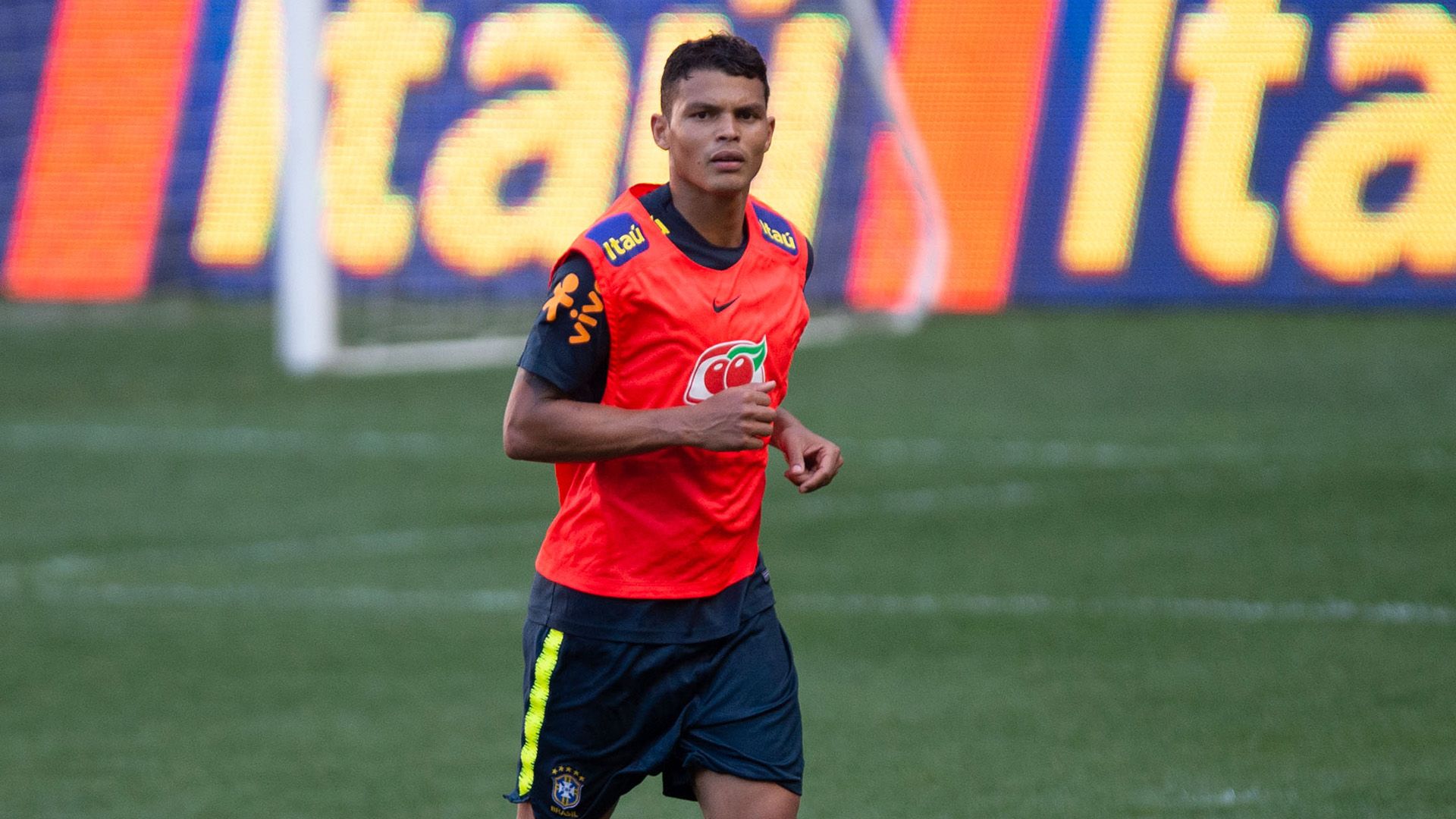 Thiago Silva Brasil treino 04092018 Nova Jersey