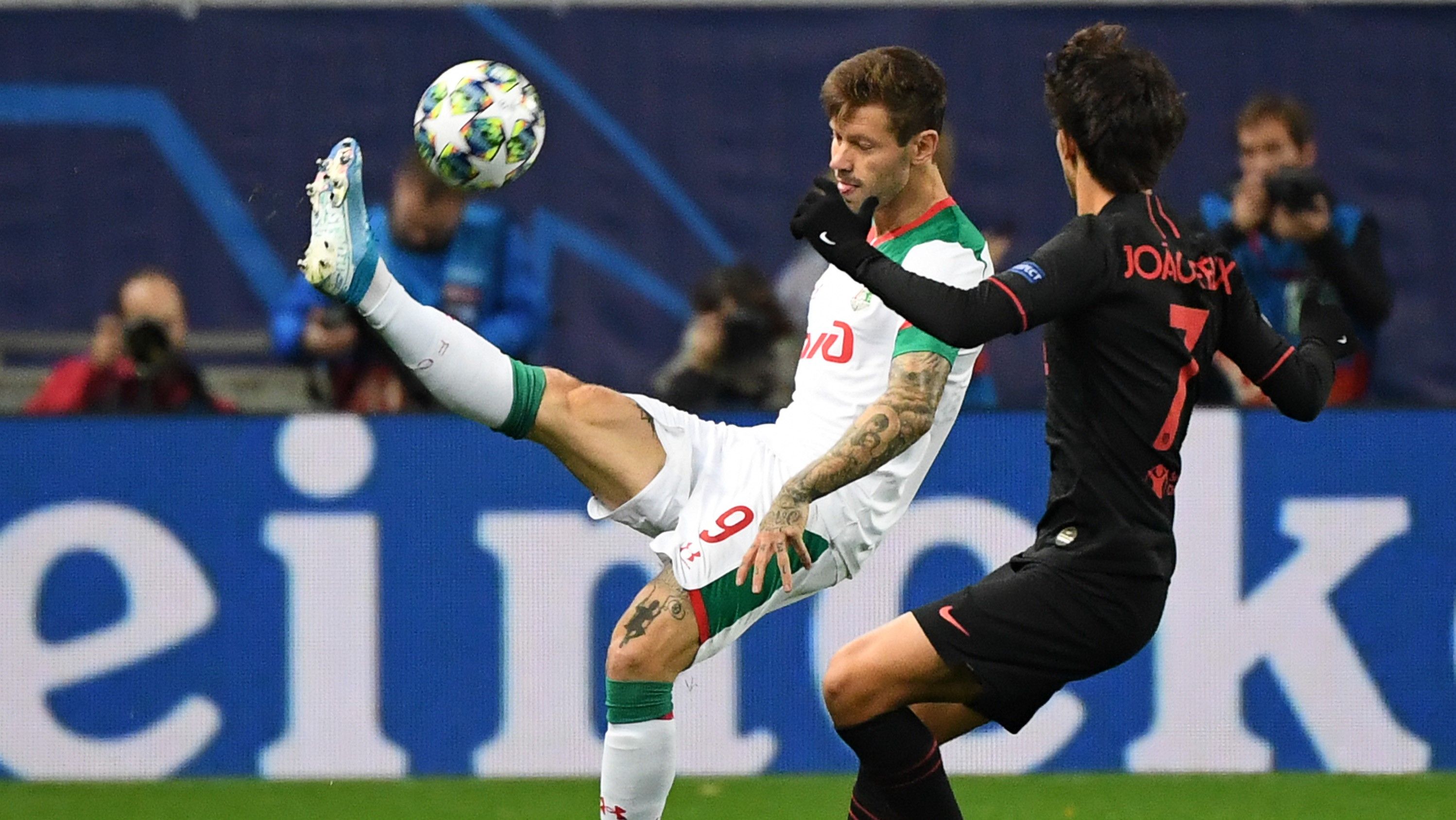 Fedor Smolov Joao Felix Lokomotiv Atletico de Madrid UCL 01102019