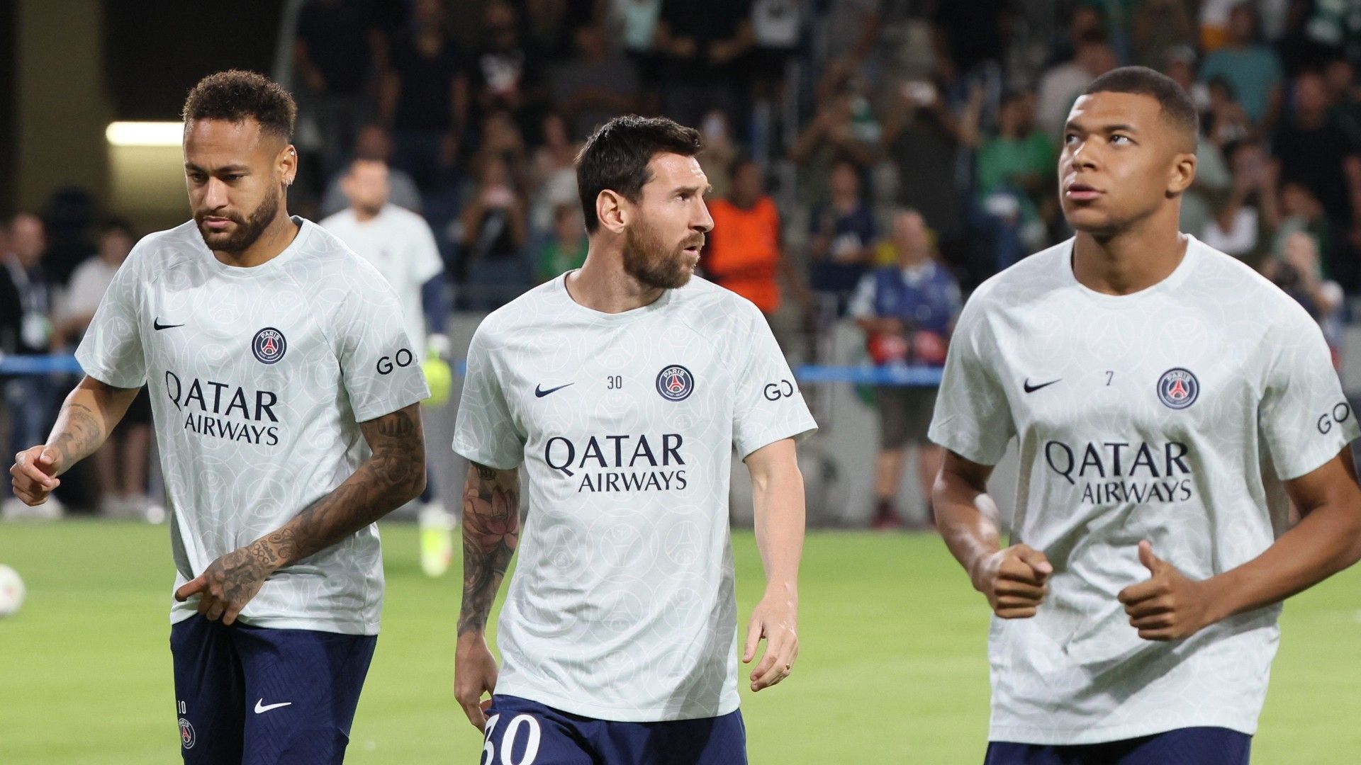 Neymar Messi Mbappe PSG 2022-23