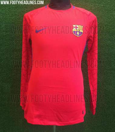 *No Gallery* Barcelona Torwart Trikot 26052017