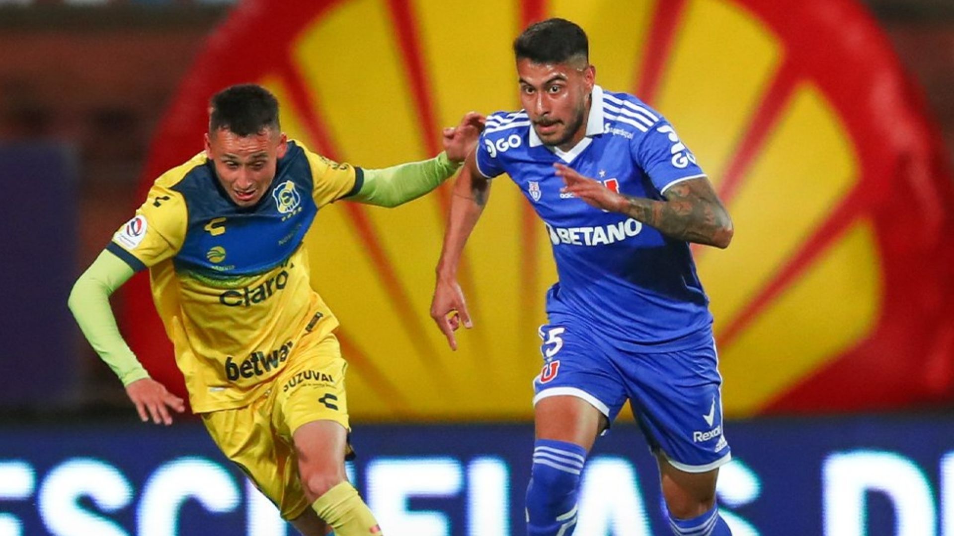 221022 Universidad de Chile Everton Pedro Sánchez y Emmanuel Ojeda