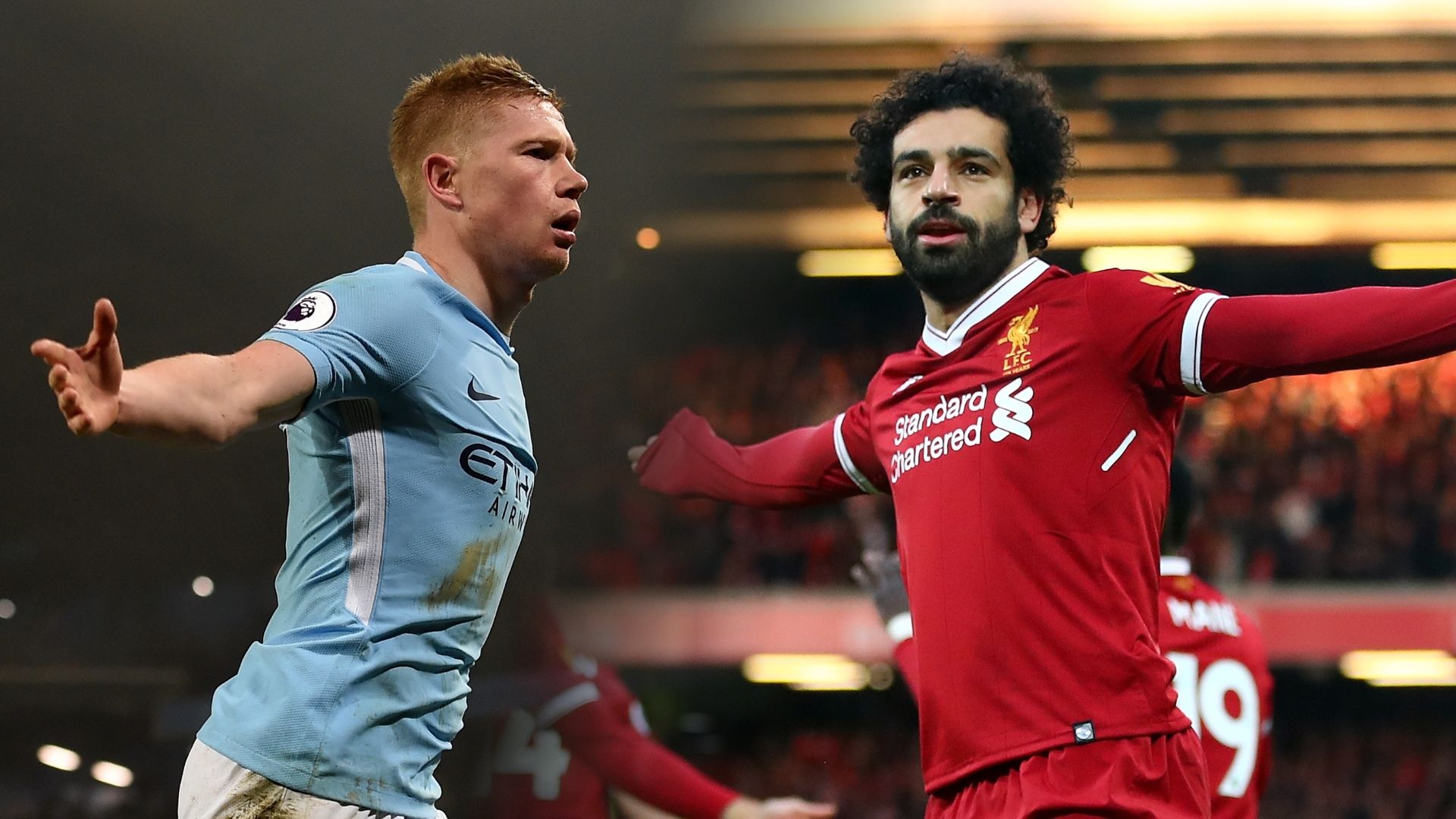 Kevin De Bruyne, Mohamed Salah