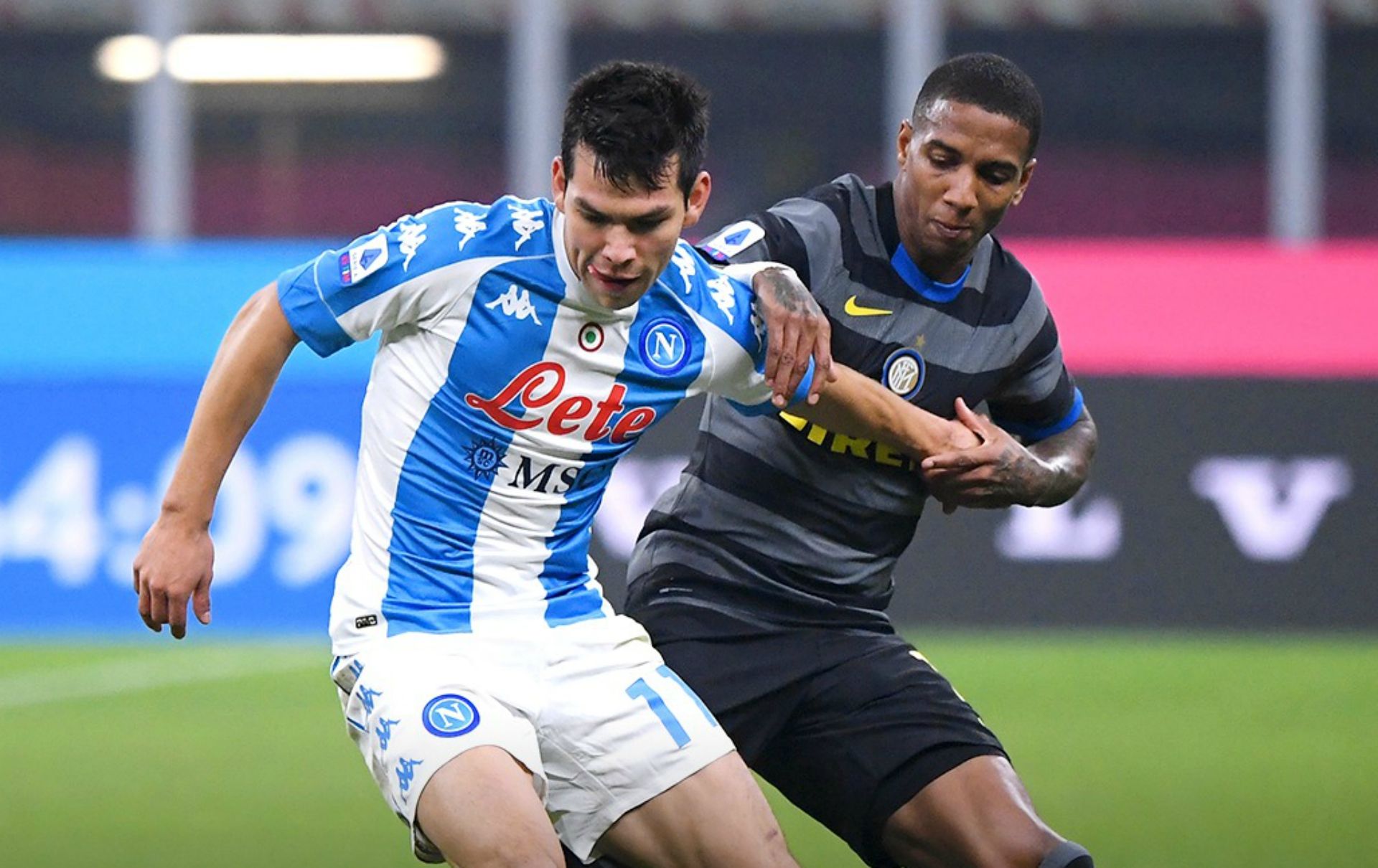 Chucky Lozano Napoli Inter