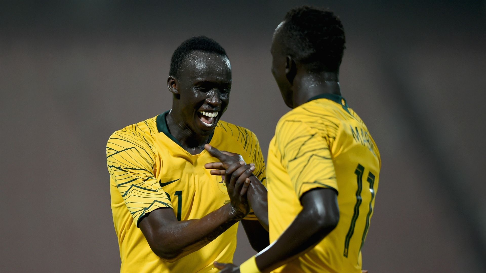 Thomas Deng Awer Mabil Socceroos